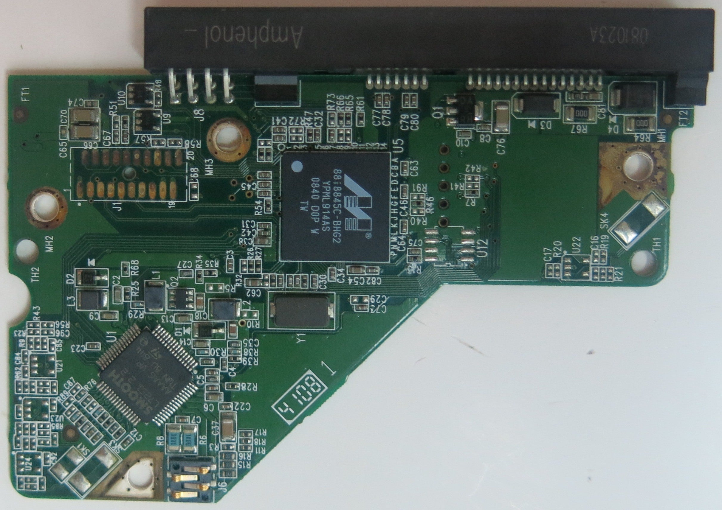 WD1600AABB-56PUA0, PN , DCM  EGNNNT2AG, 2060-701537-003 REV A PCB