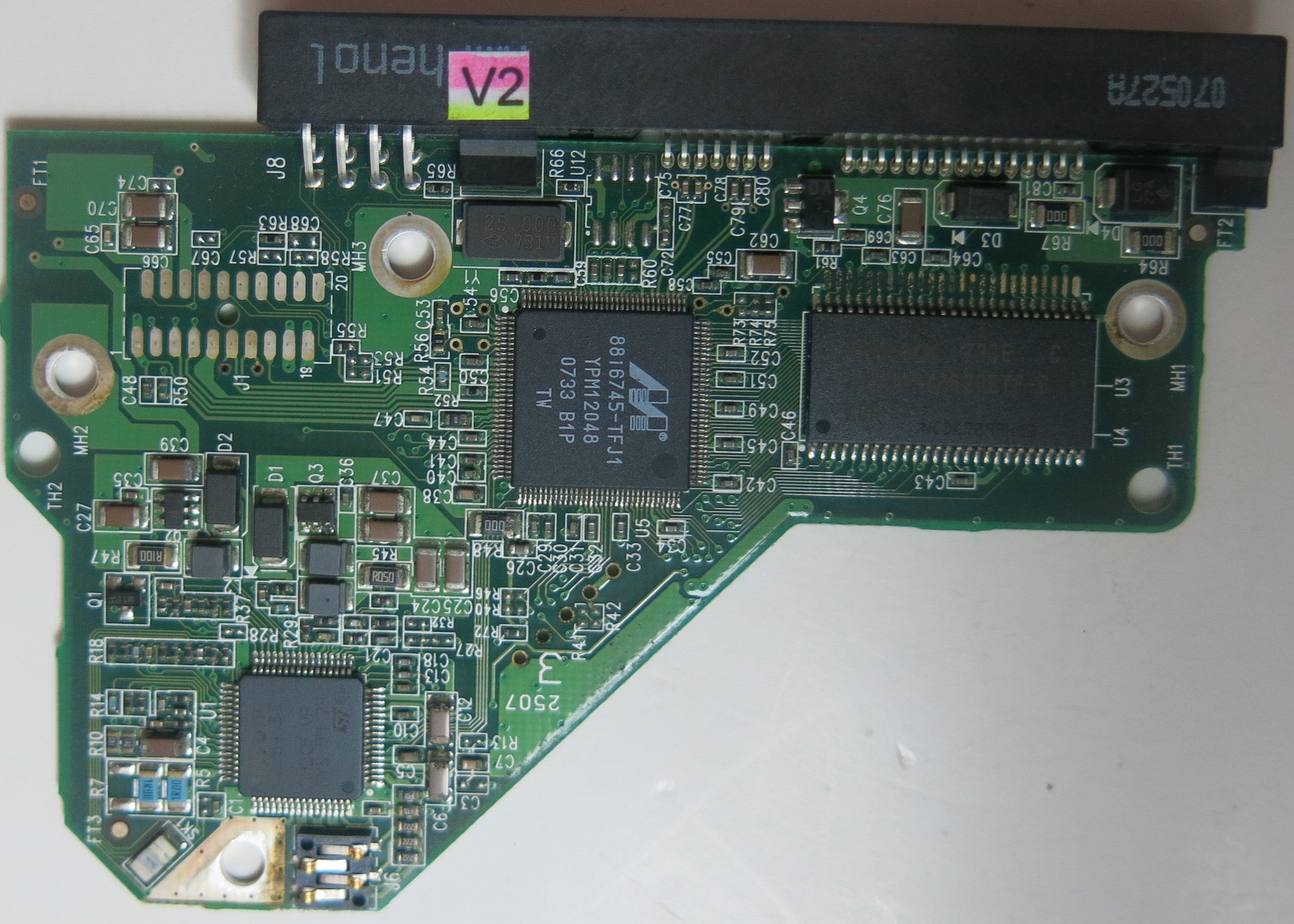 WD1600AABS-61PRA0, PN , DCM  EGNNHT2CH, 2060-701444-003 REV A PCB