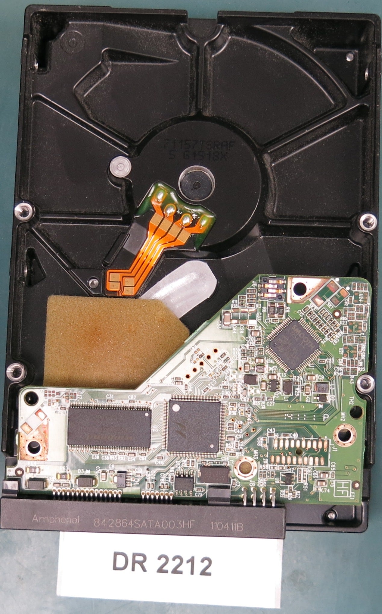 WD1600AAJG-G0Z0A0 160GB 3.5 PCB 2060-771590-001 REV A