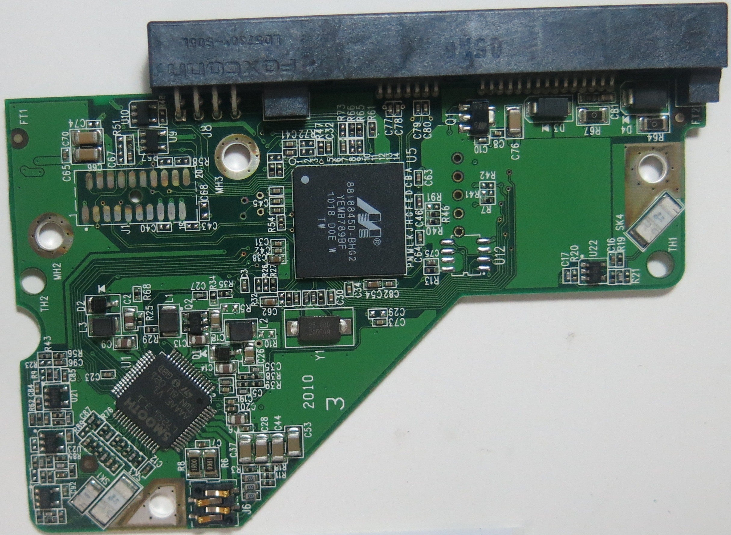 WD1600AAJS-00Z4A0, EGRNHT2AGN, 2060-701537-004 REV A PCB