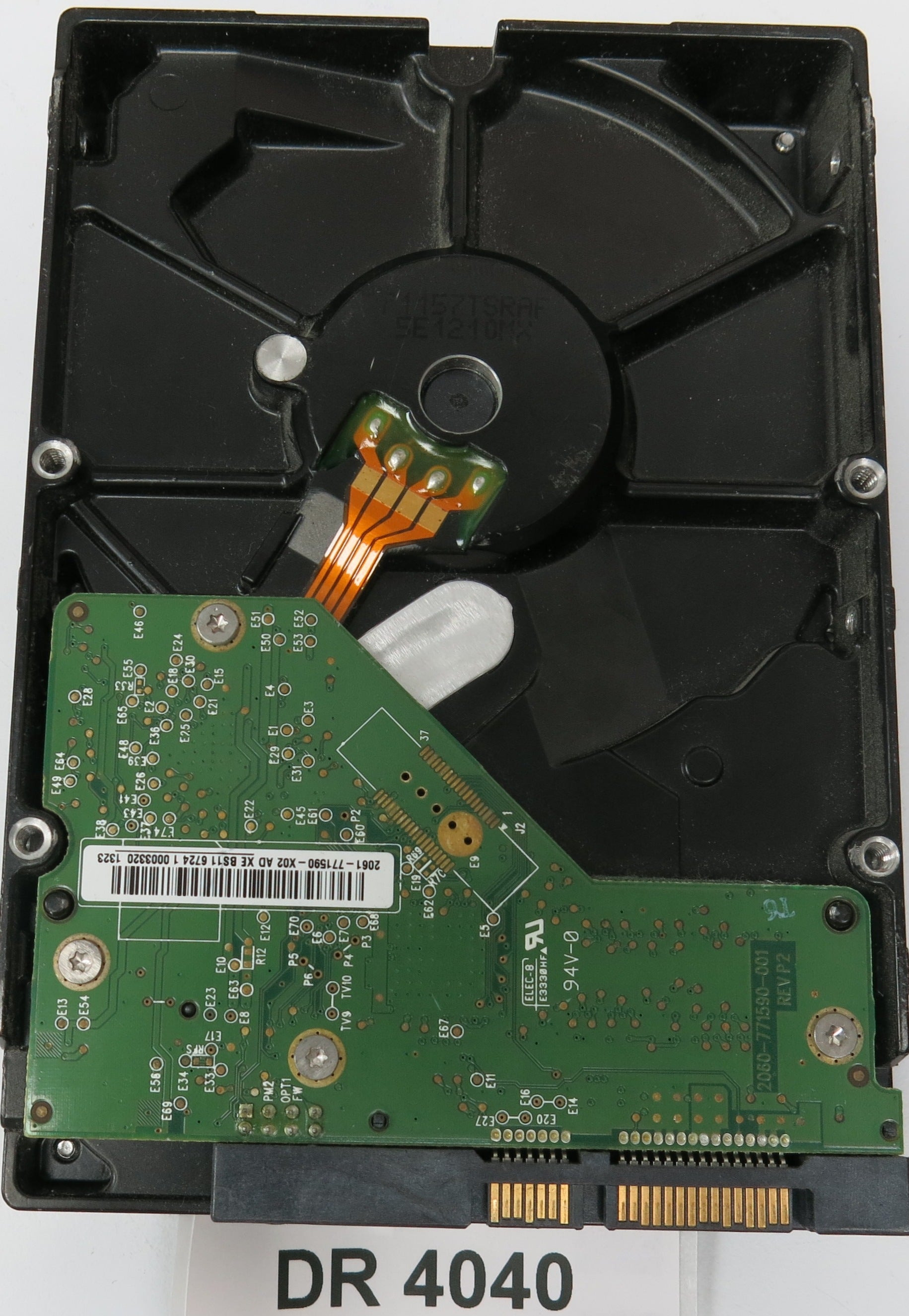 WD1600AAJS-56M0A0, DCM: HBRNNTJAHN, Serial Number: WCAV3D791192, 1600GB 3.5, PCB 2060-701590-001 REV P2