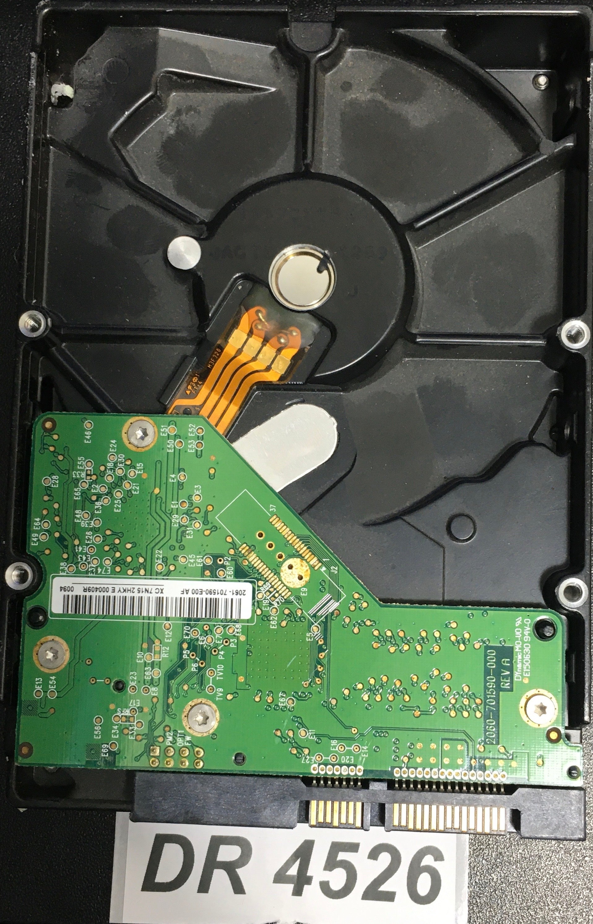 WD1600AAJS-56M0A0  Serial:WCAV34806628  160GB 3.5  PCB: 2060-701590-000 REV A