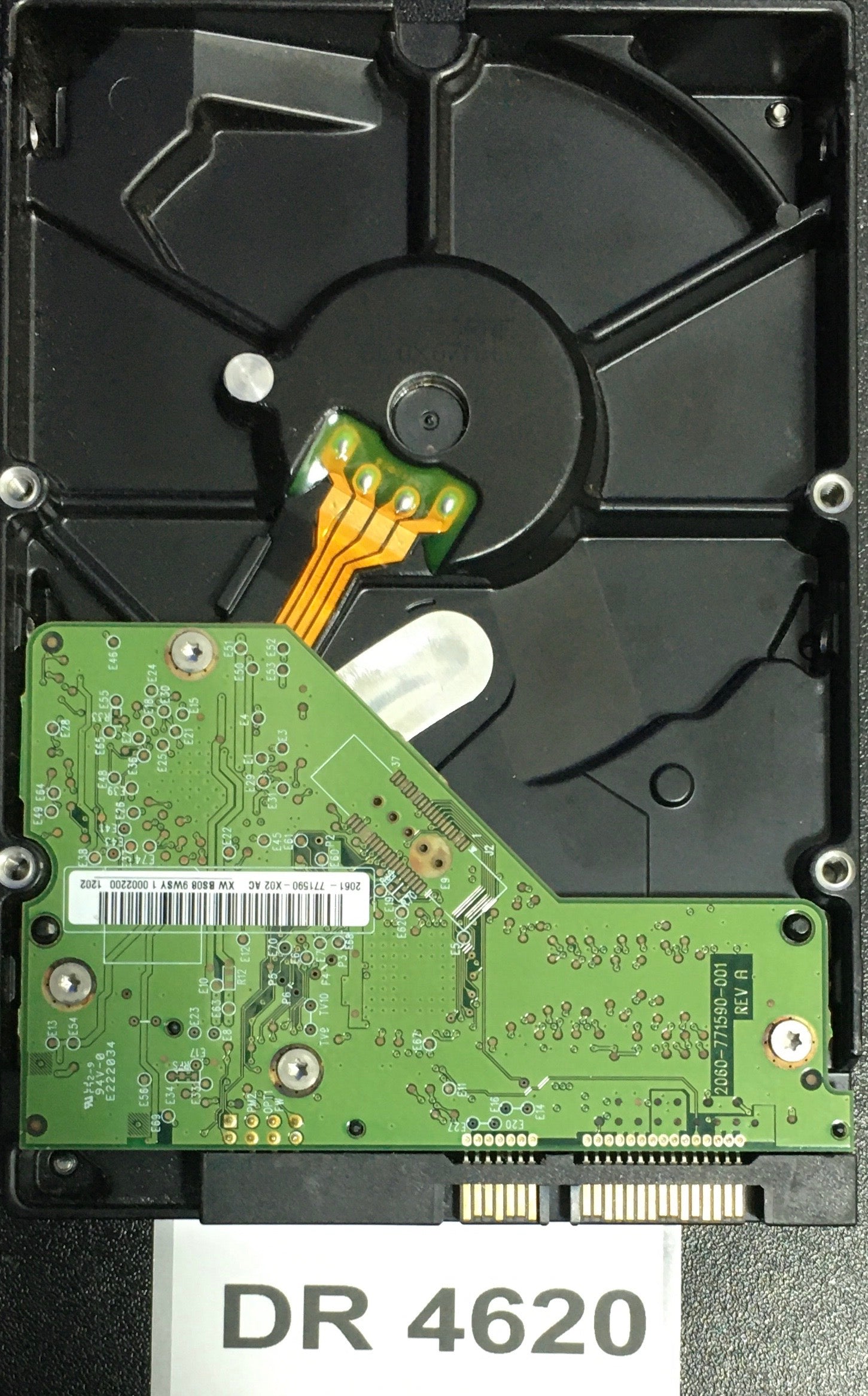 WD1600AAJS-60Z0A0,  Serial: WMAV3J365058,  160GB 3.5  PCB:2060-771590-001- REV A