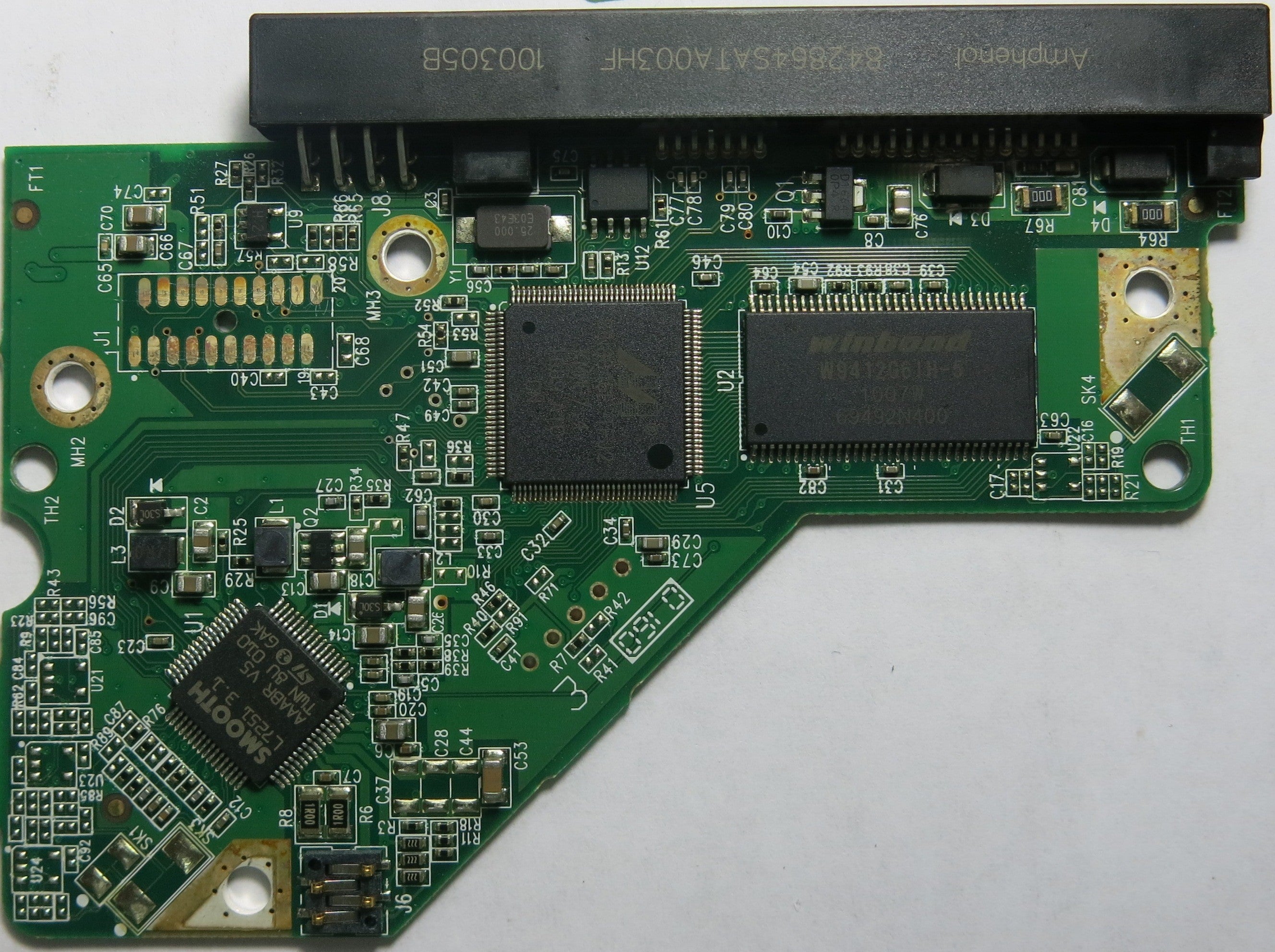 WD1600AAJS-75M0A0 2060-701590-001 REV A PCB DCM HGNNHT2CG