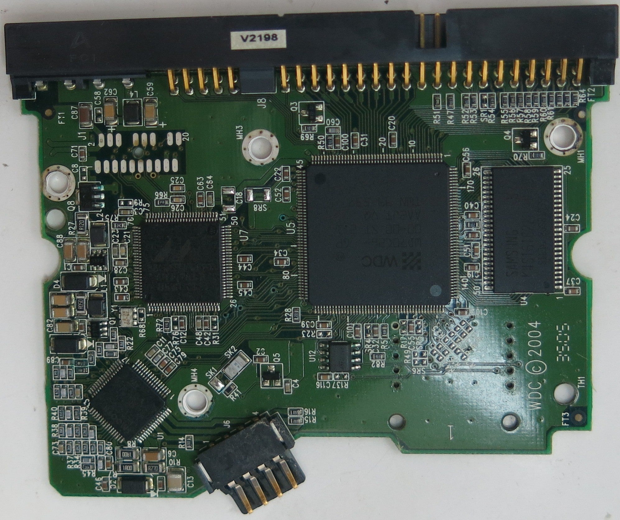 WD1600BB-56GUC0, DCM DSCHNTJAA, 2060-701266-001 REV A PCB