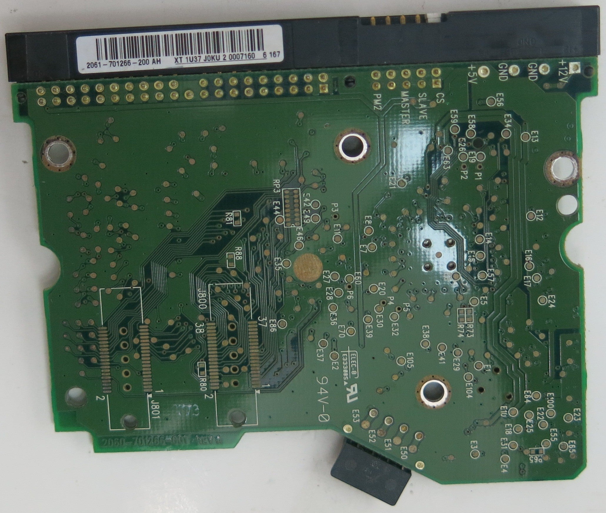WD1600BB-56GUC0, DCM DSCHNTJAA, 2060-701266-001 REV A PCB
