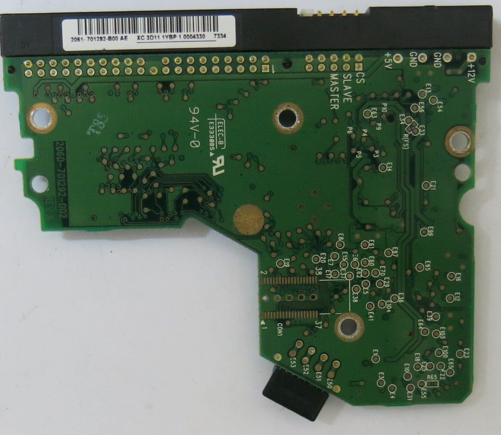 WD1600BB-56RDA0 2060-701292-002 REV A  PCB