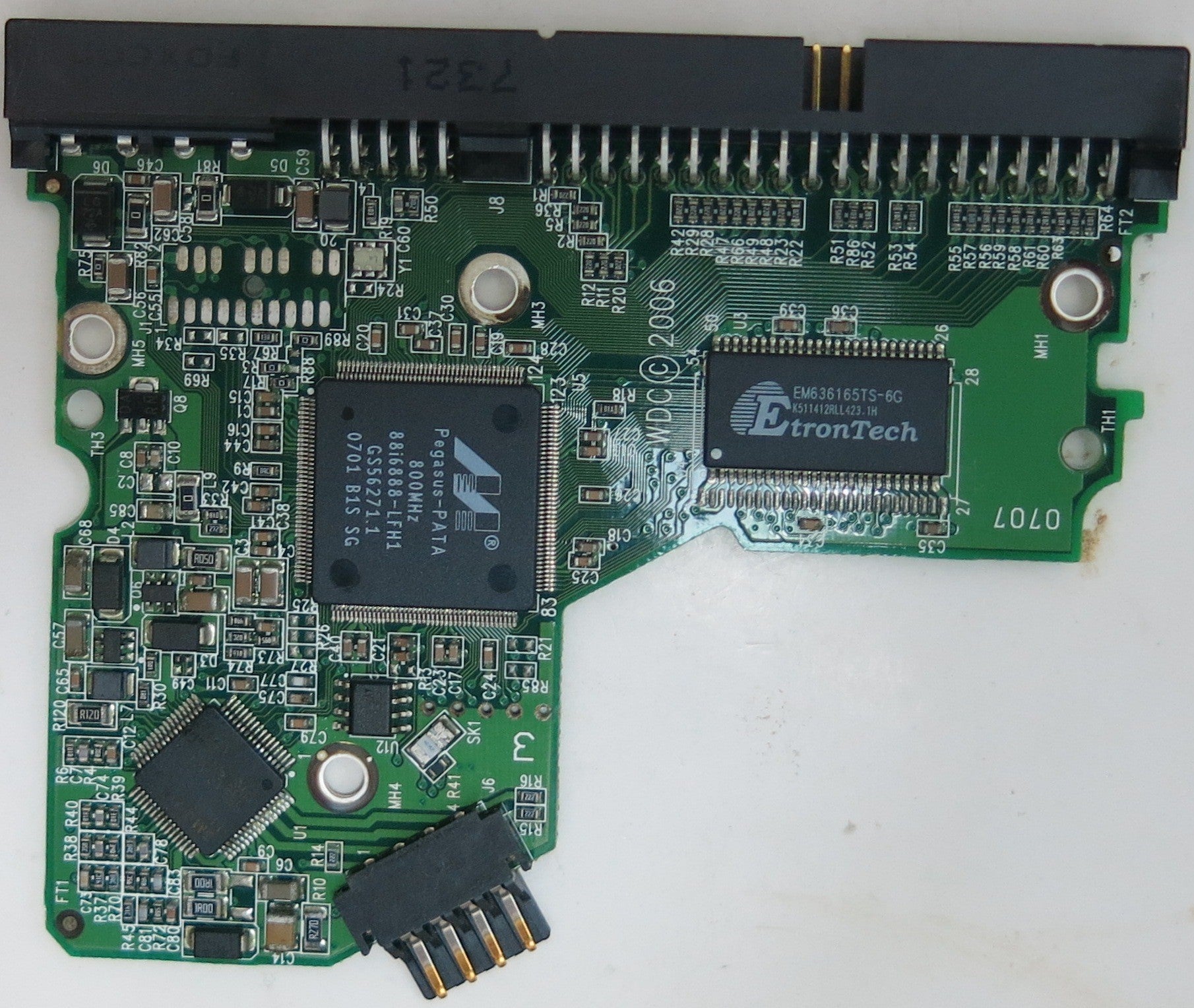 WD1600BB-56RDA0, DCM DSBANTJCHN, 2060-701292-002 REV A PCB