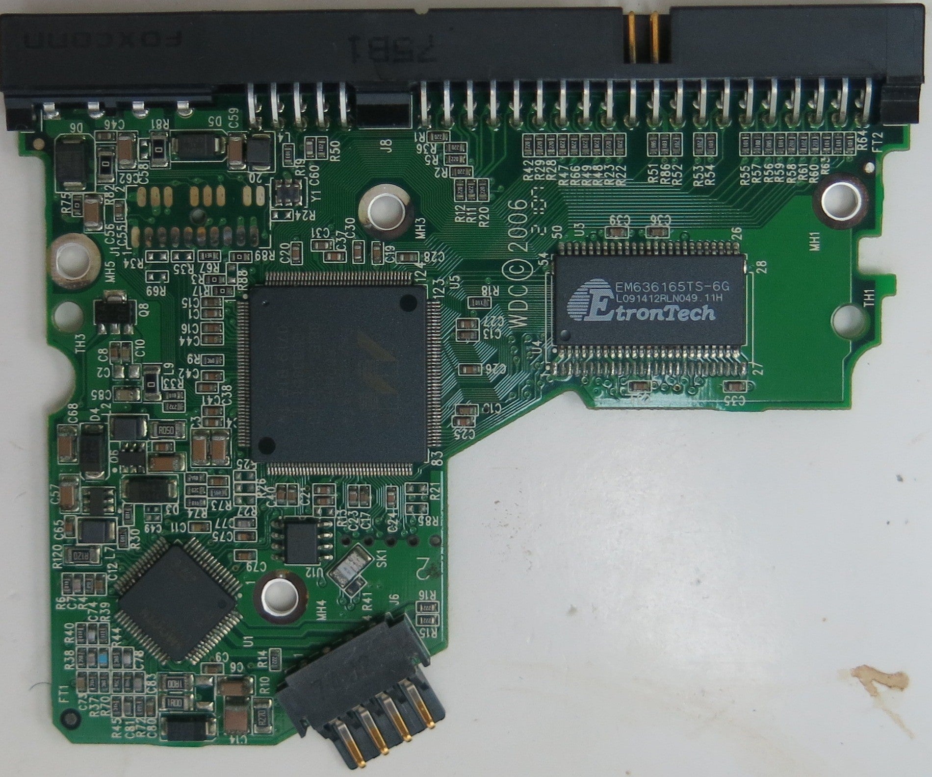 WD1600BB-56RDA0, DCM HBBHCTJCHN, 2060-701292-002 REV A PCB