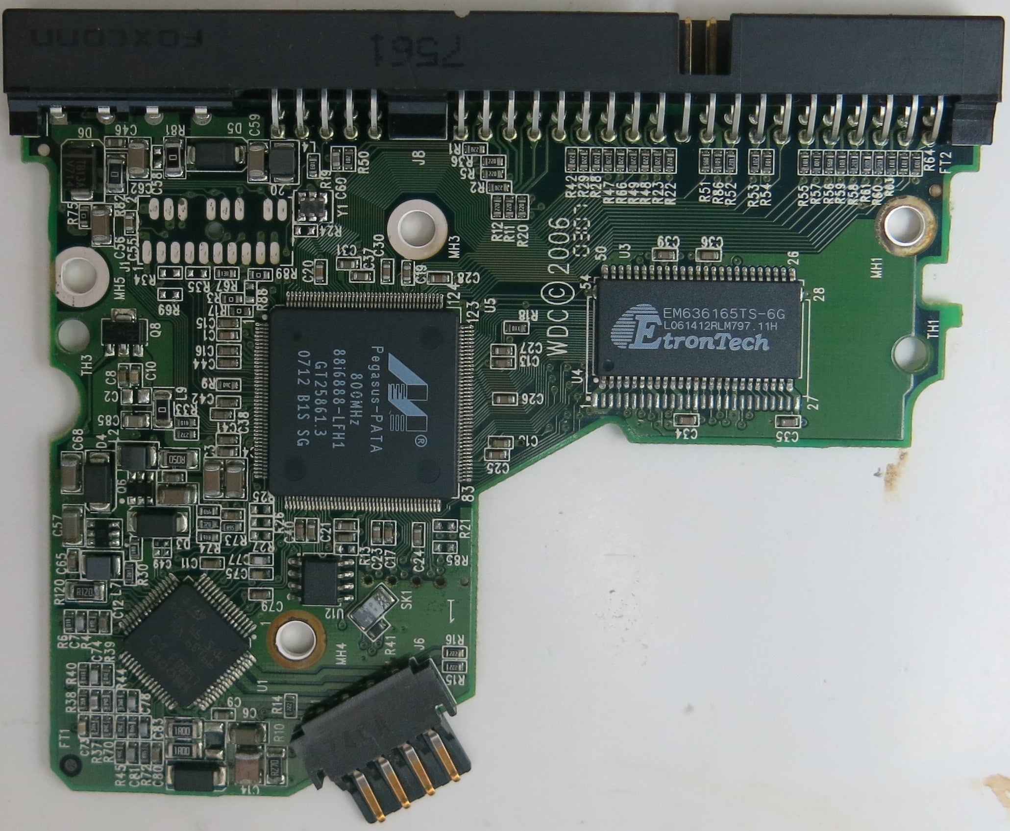WD1600BB-56RDA0, DCM  HBBHNTJCHN, 2060-701292-002 REV A PCB