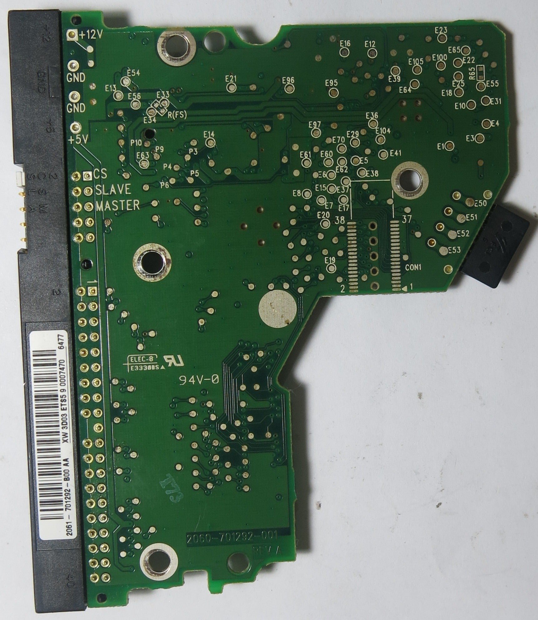 WD1600BB-56RDA0 DCM HSBACTJCH 2060-701292-001 REV A PCB