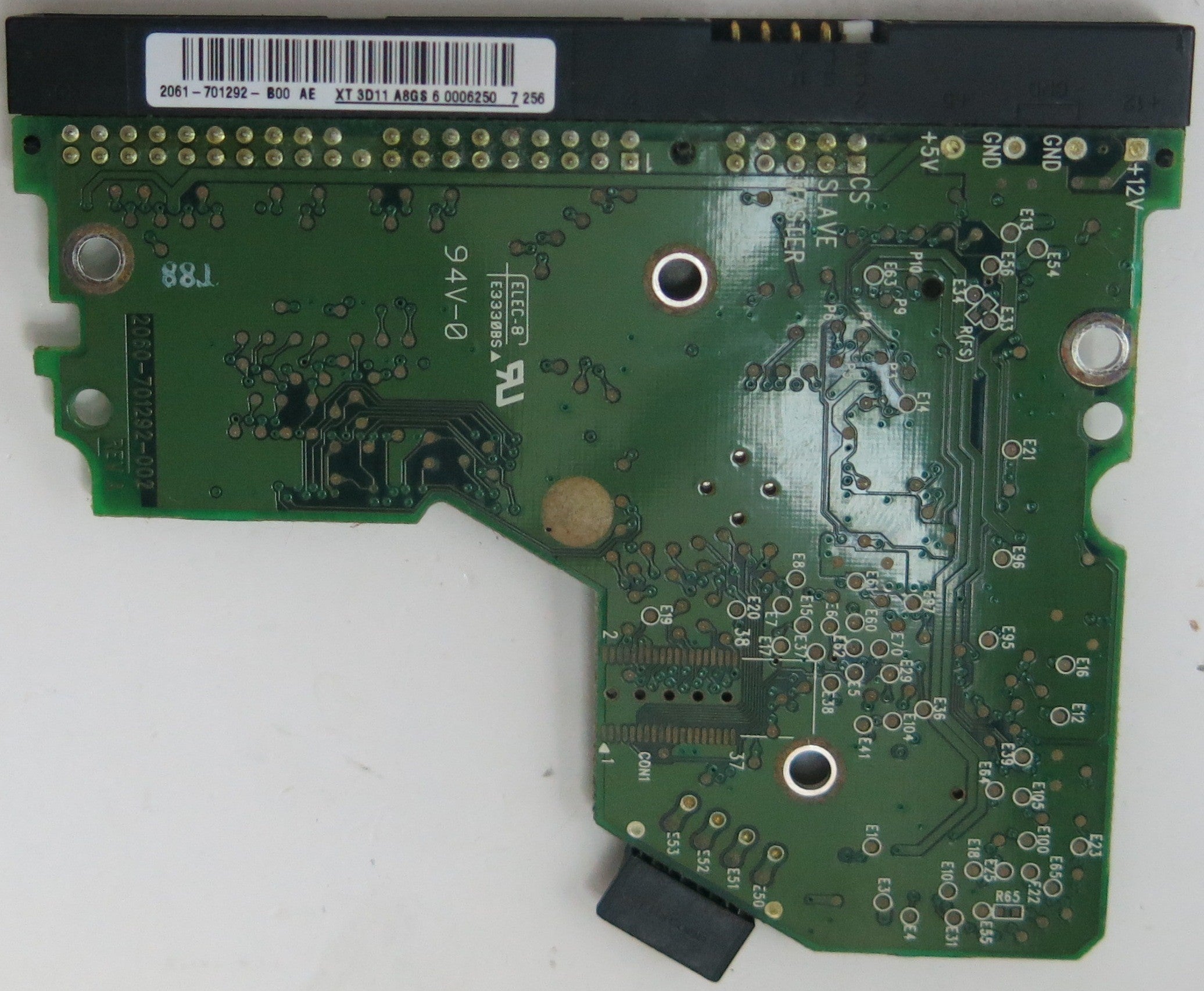 WD1600BB-56RDA0, DCM  HSBAYTJAHN, 2060701292-002 REV A PCB