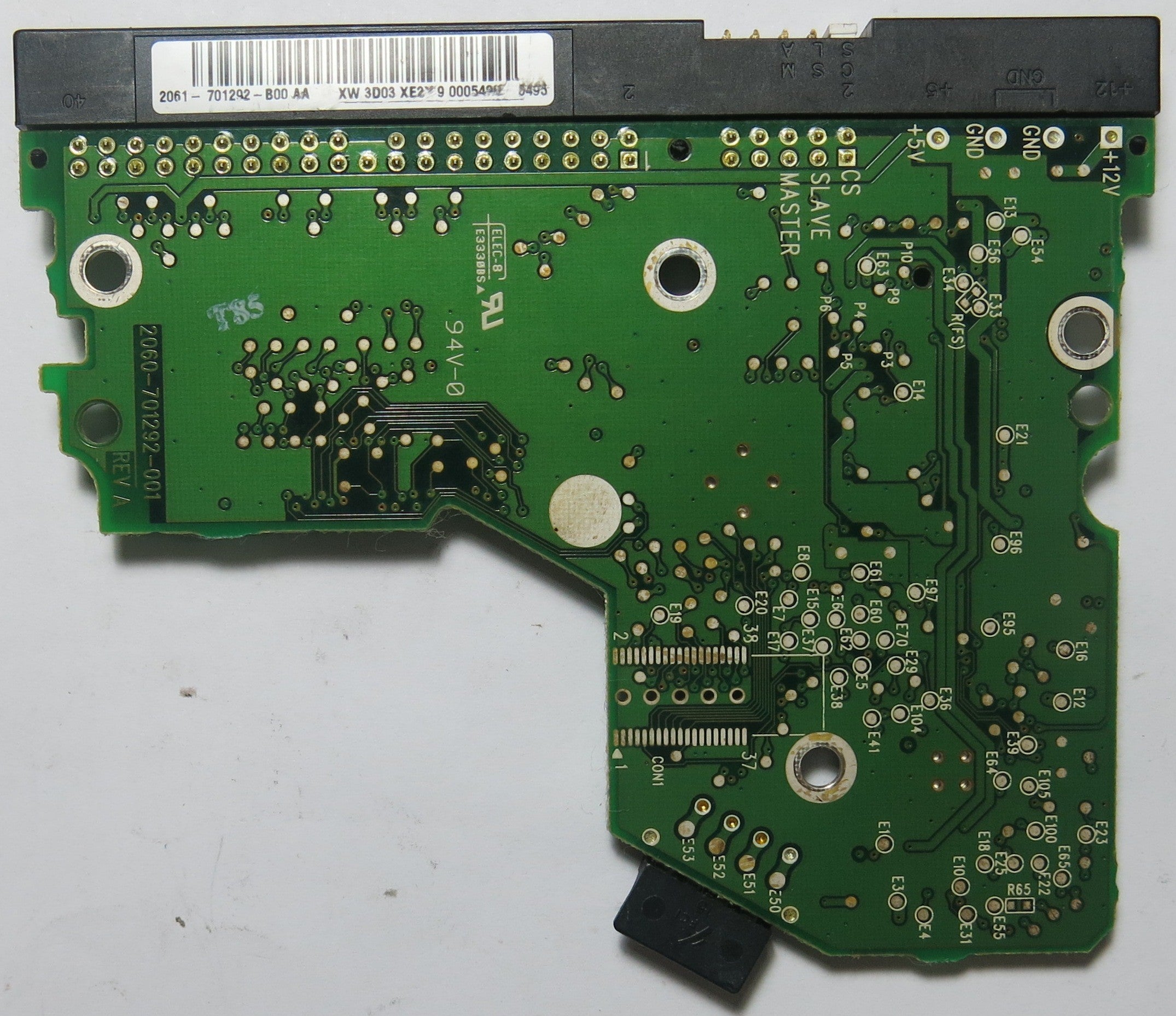 WD1600BB-56RDA0 DCM HSBHCTCH 2060-701292-001 PCB