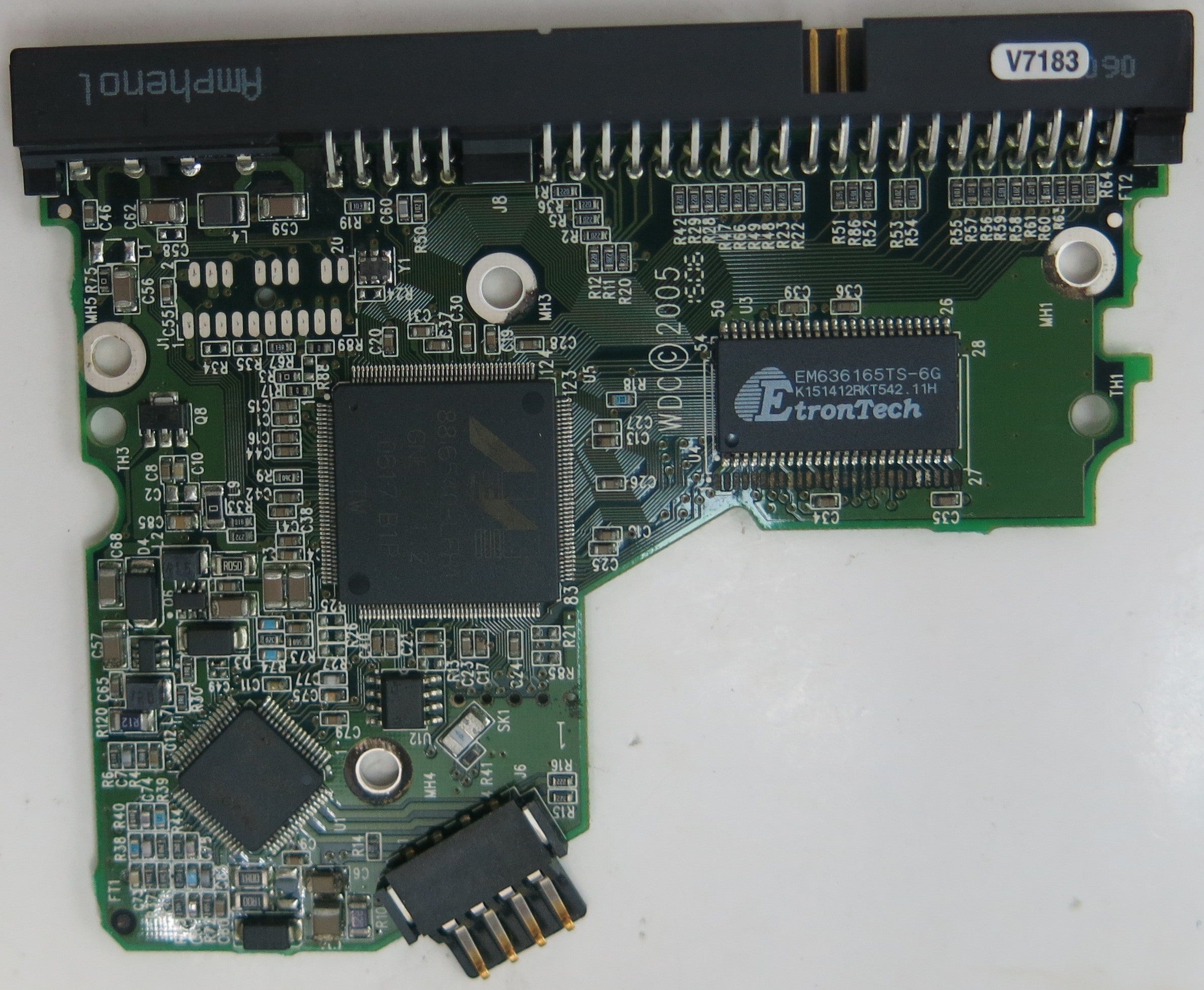 WD1600BB-56RDA0, DCM  HSCACTJAA, 2060701292-002 REV A PCB