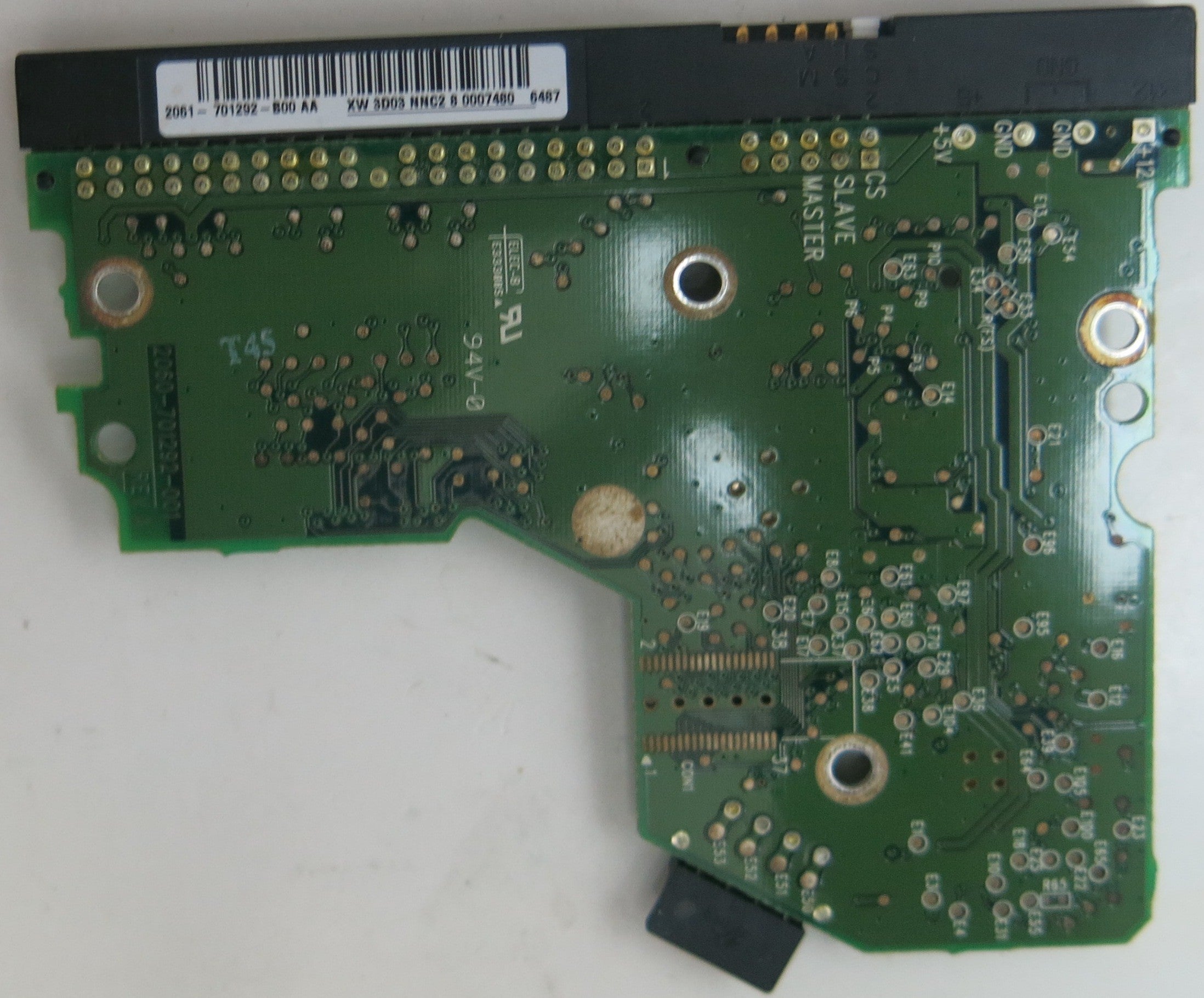 WD1600BB-56RDA0, DCM  HSCACTJAA, 2060701292-002 REV A PCB
