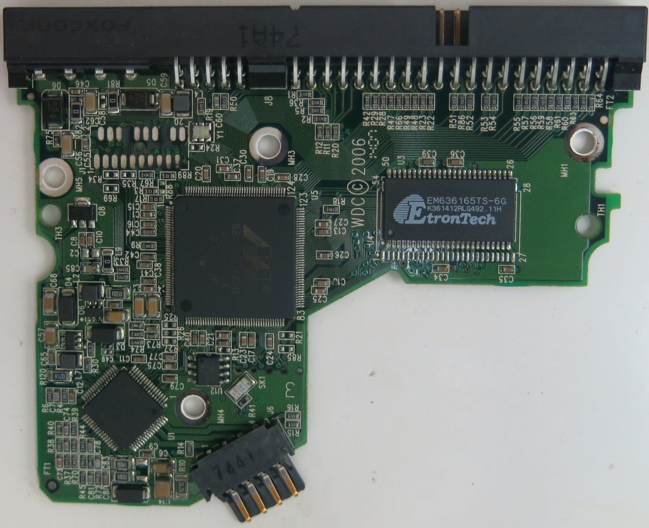 WD1600BB-56RDA0, DCM  HSCHYTJAHN, 2060701292-002 REV A PCB