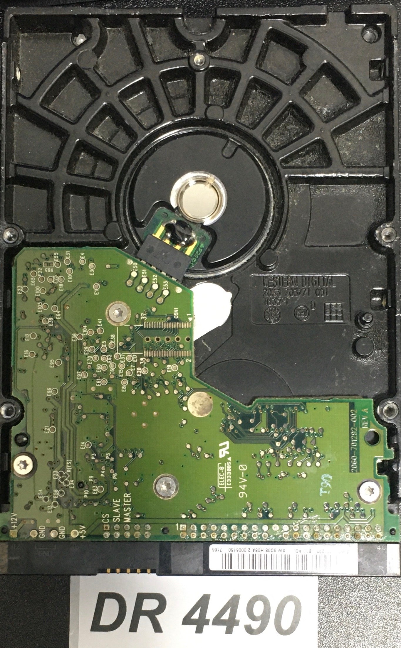 WD1600BB-56RDA0  P/N:WD1600BB-56RDA0  Serial:WMANM6383662  160GB 3.5  PCB: 2060-701292-002 REV A