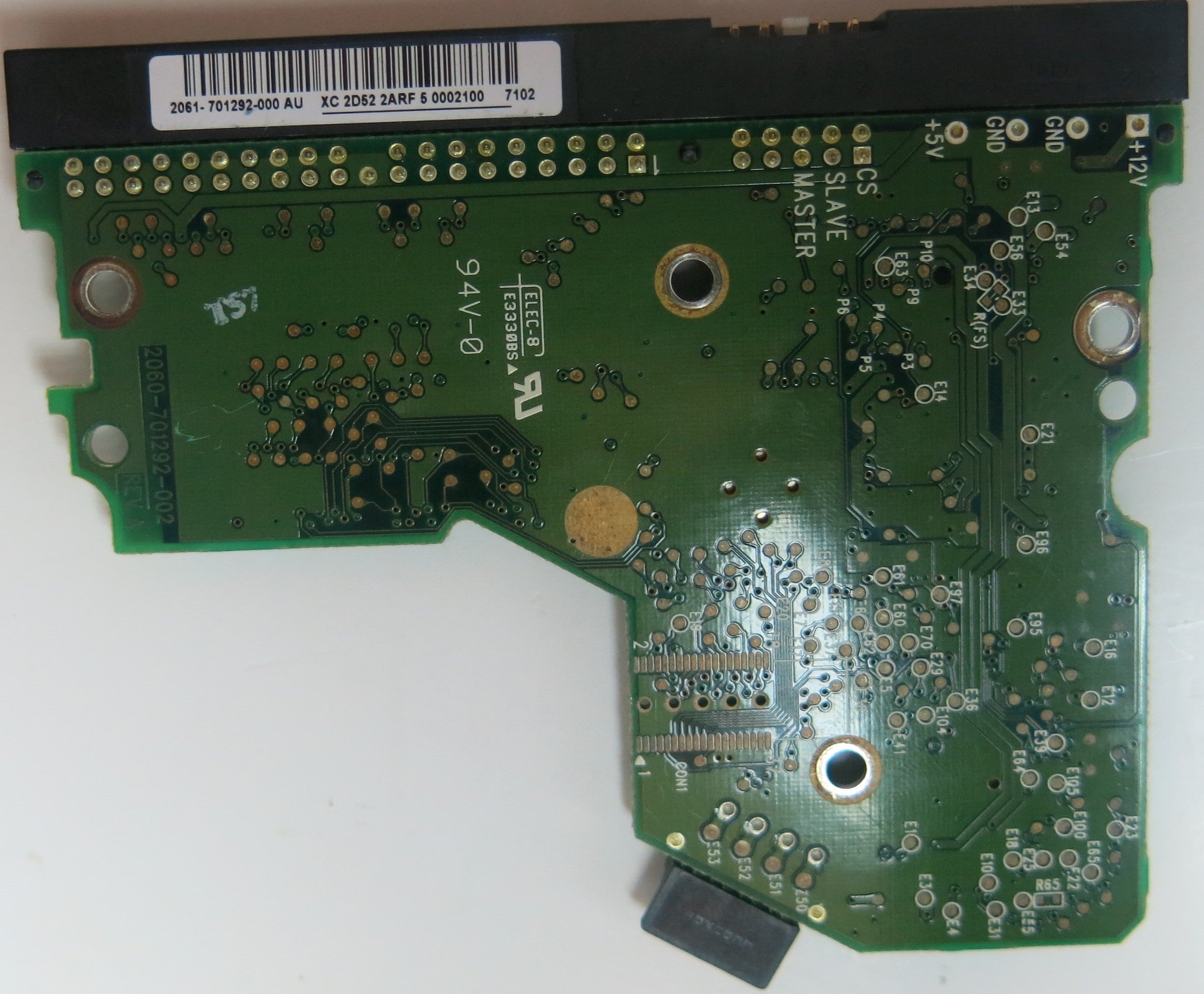 WD1600BB-56RDA0, PN , DCM  HBCHNTJCHN, 2060-701292-002 REV A PCB