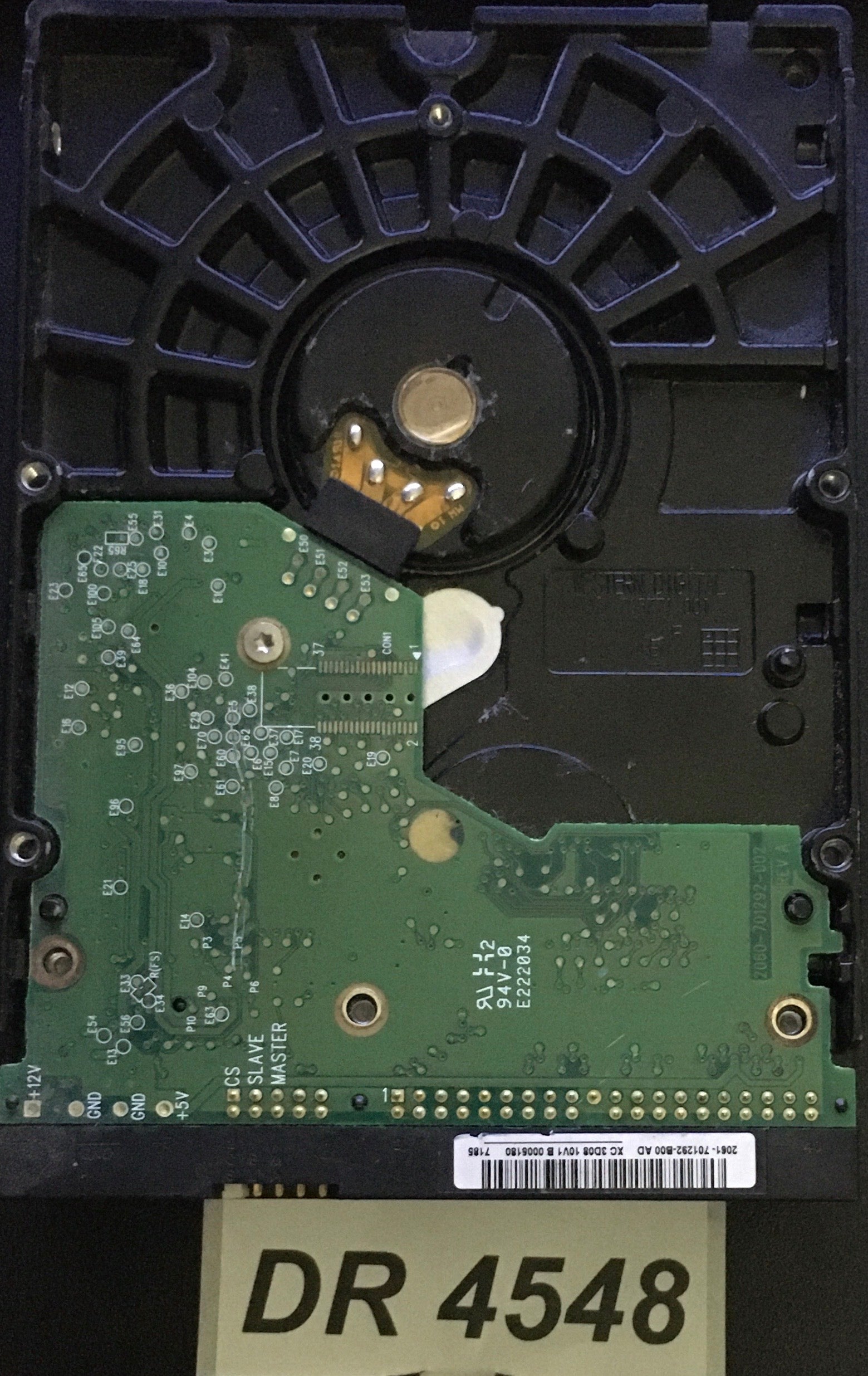 WD1600BB-56RDA0   Serial:WCANMJ039169  160GB 3.5  PCB: 2060-701292-002 REV A