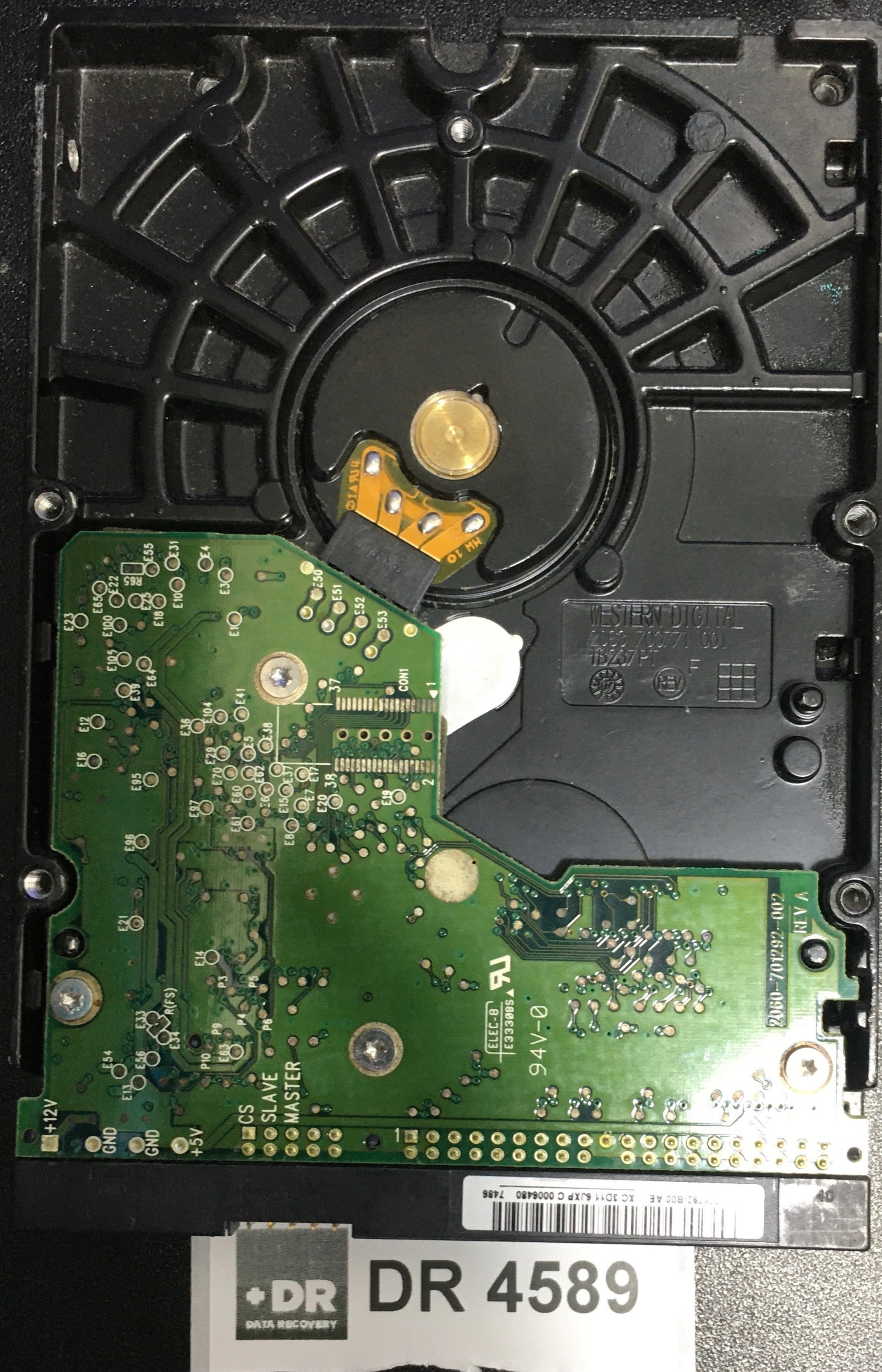 WD1600BB-56RDA0,  Serial: WCANMJ111460,  160GB 3.5  PCB:2060-701292-002- REV A