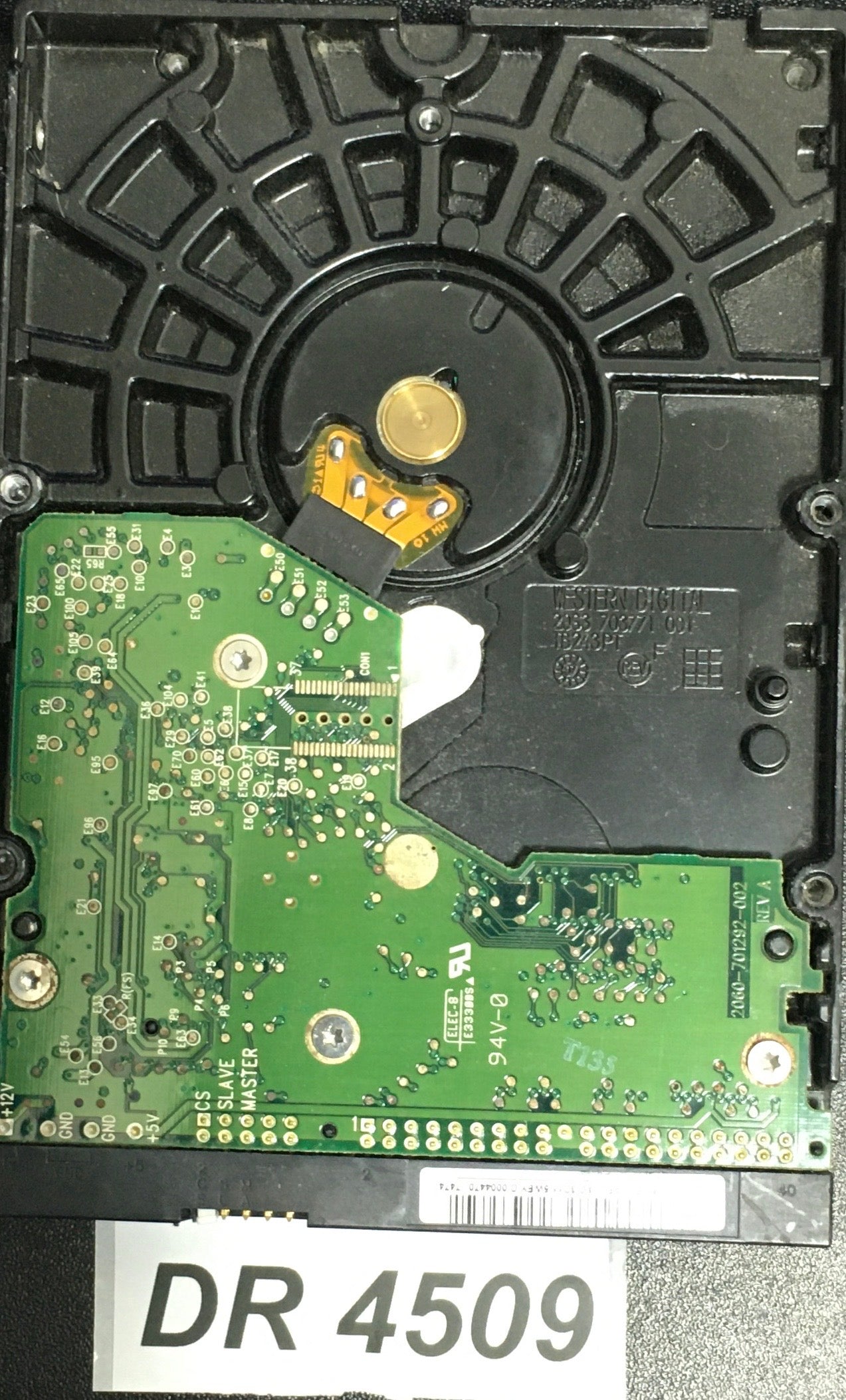 WD1600BB-56RDA0  Serial:WCANMJ294258  160GB 3.5  PCB: 2060-701292-002 REV A