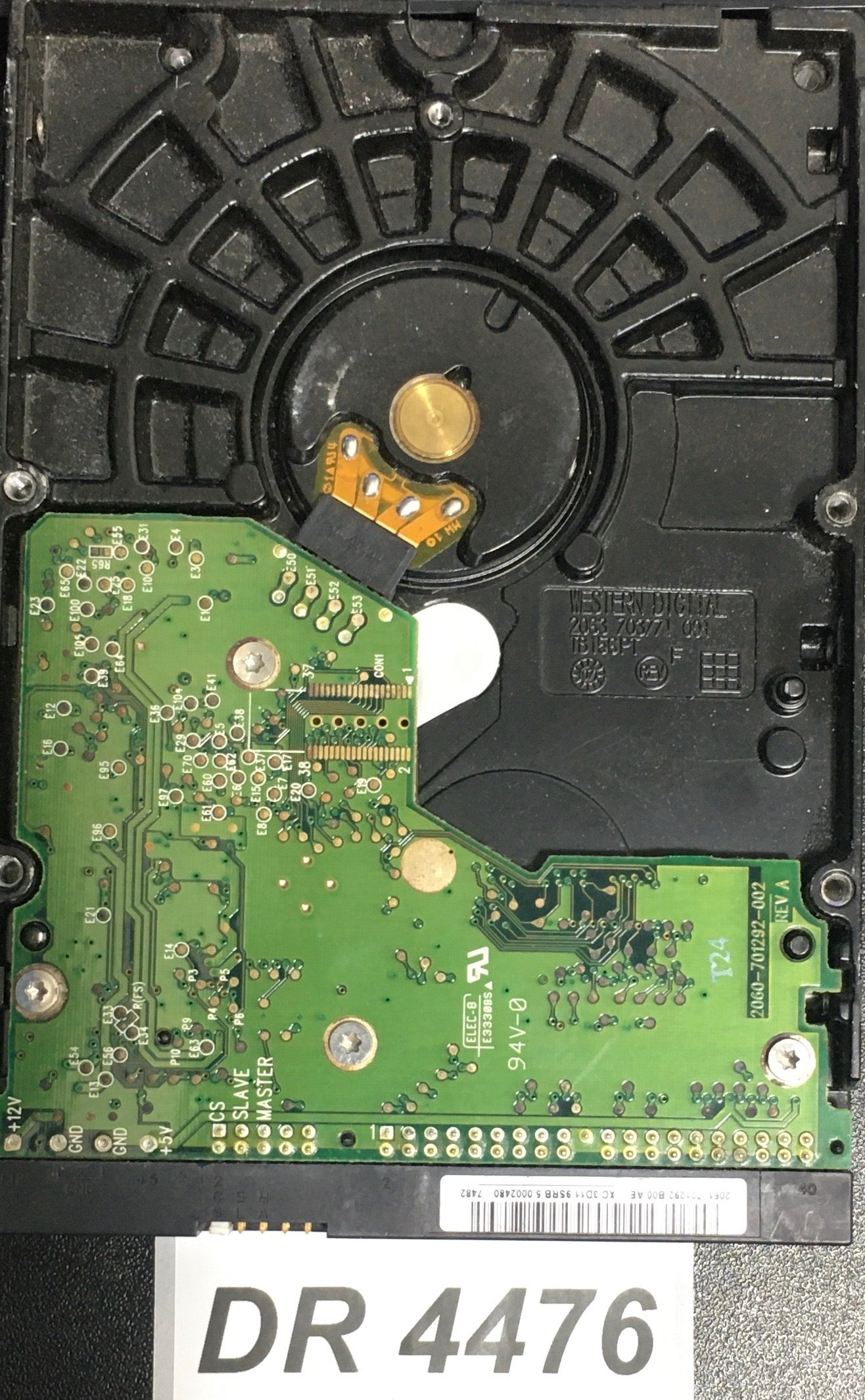 WD1600BB-56RDA0 Serial:WCANMJ294453   160GB 3.5  PCB: 2060-701292-002 REV A