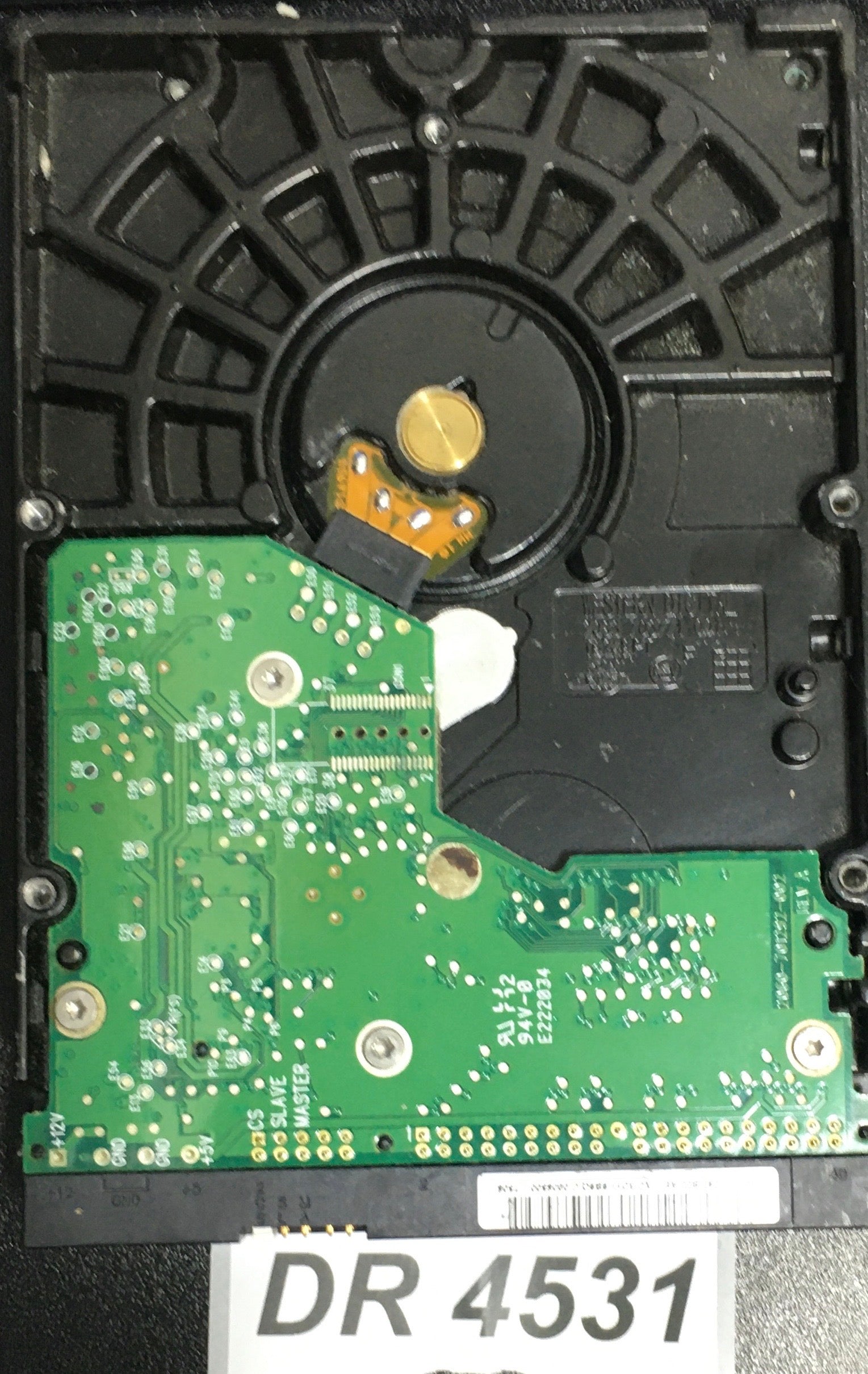 WD1600BB-56RDA0,  Serial: WCANMJ798838,  160GB 3.5  2060-701292-002 PCB