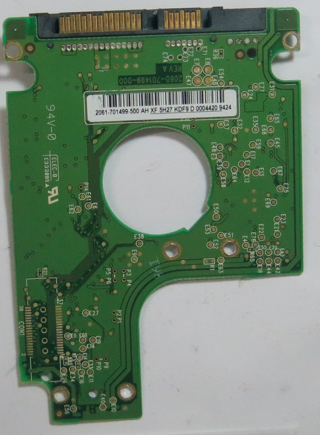 WD1600BEVS-26VAT0 2060-701499-000  PCB
