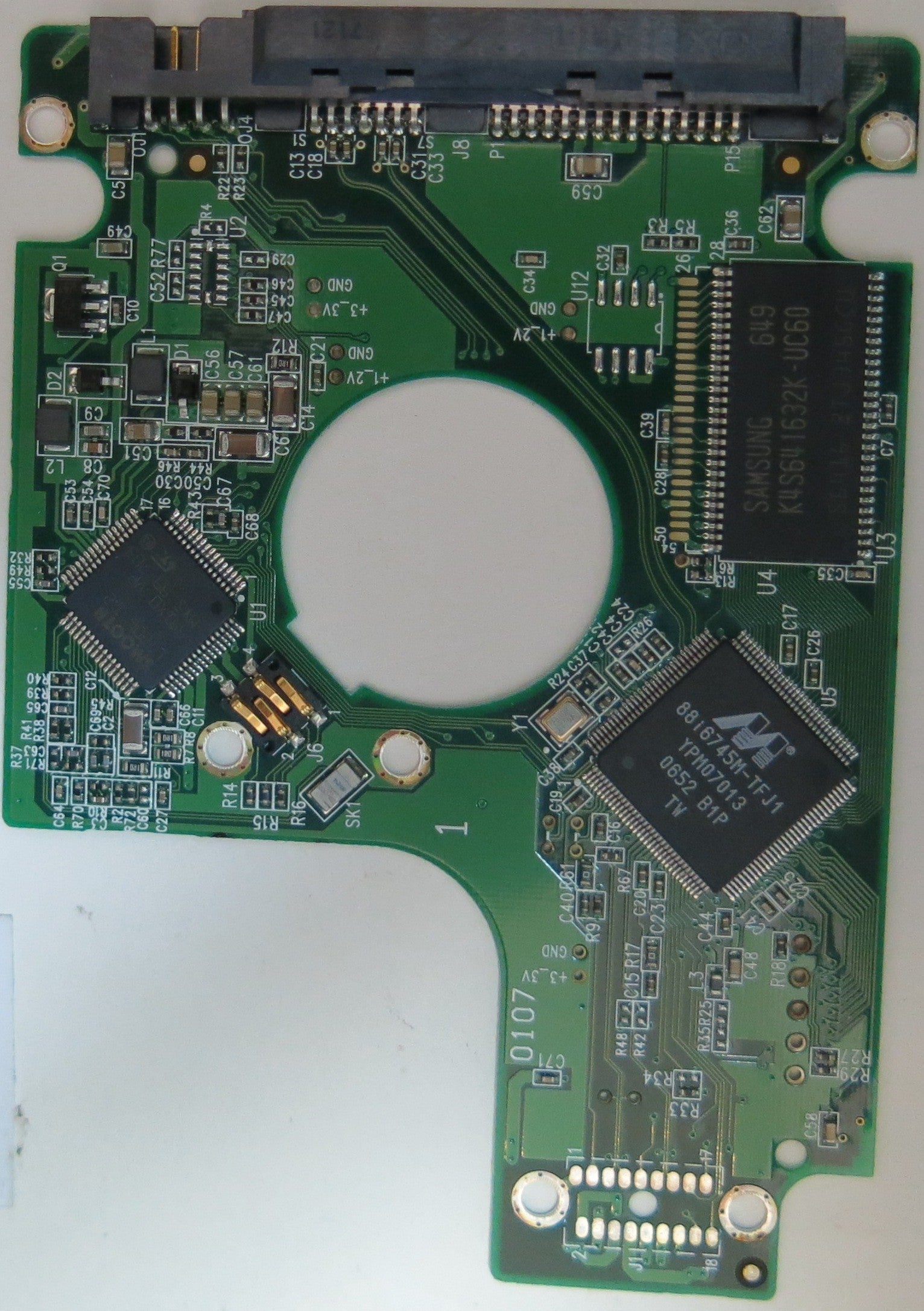 WD1600BEVS-60RST0, DCM  HBCTJABB, 2060-701450-011 REV A PCB