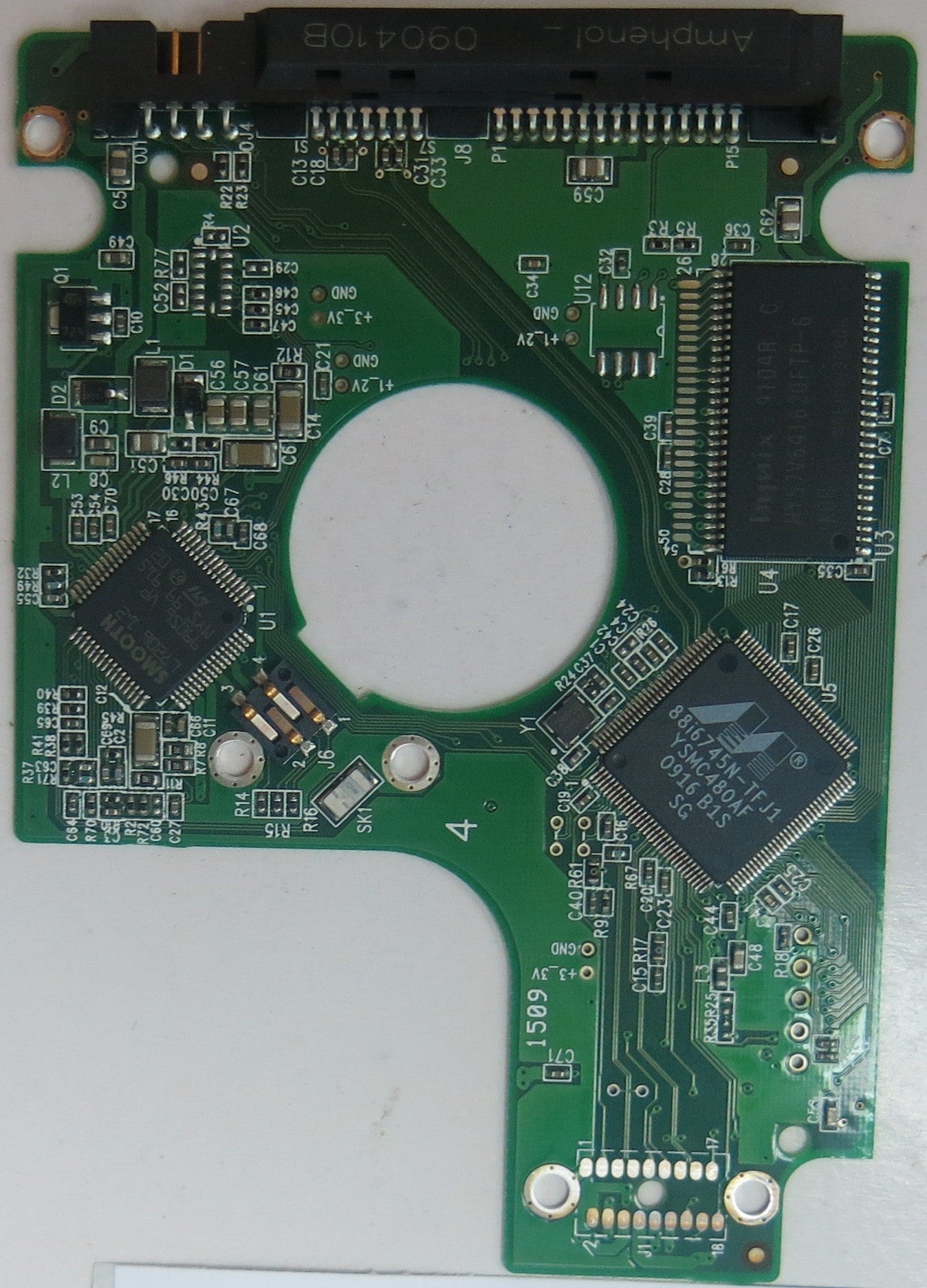 WD1600BEVT-22ZCT0 DCM HBNT2BB, 2060-701499-000 REV A PCB
