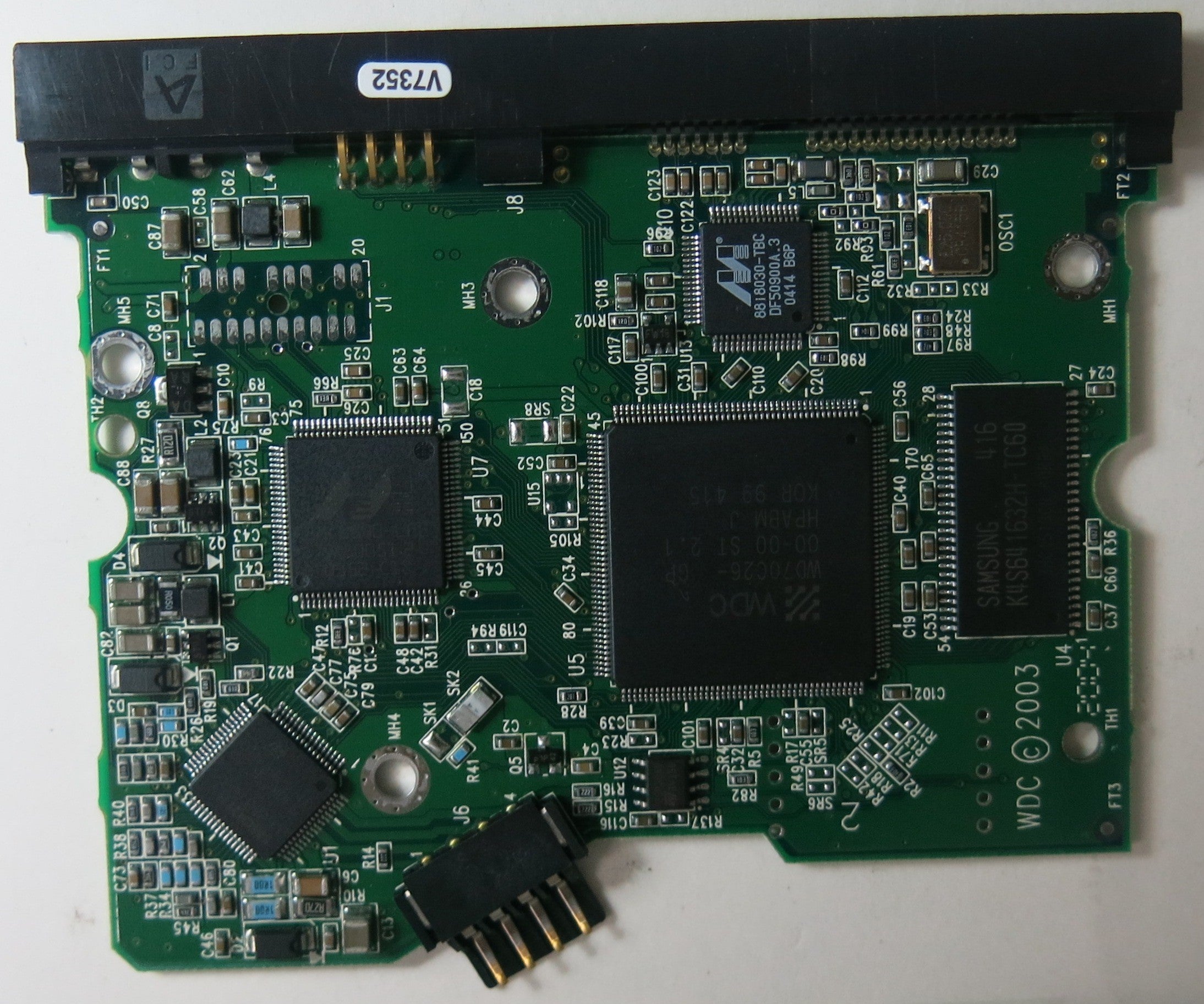WD1600JD-75HBB0, 2060-001367-001 REV A PCB