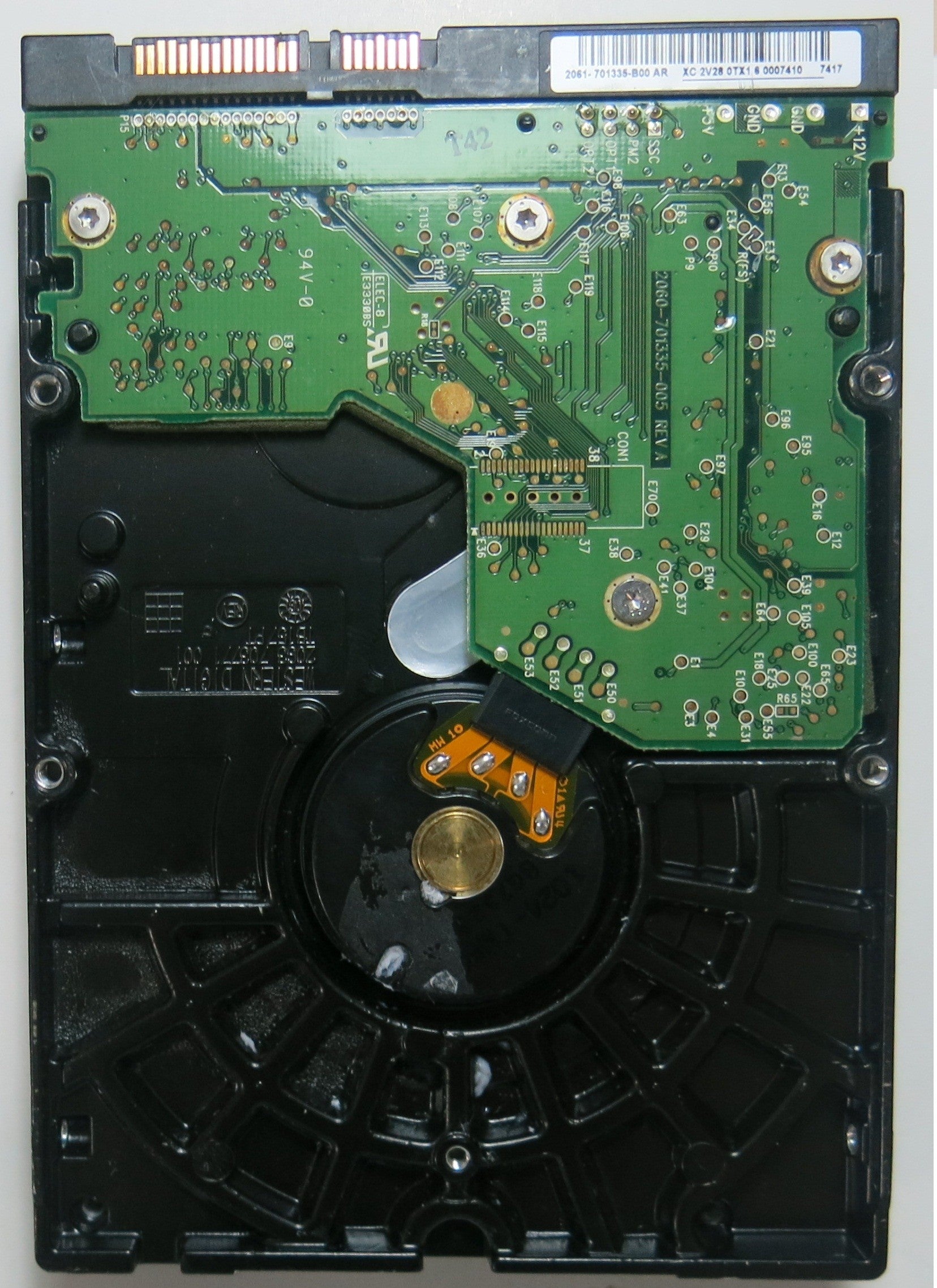 WD1600JS-60MHB5  PCB: 2060-701335-005 REV A  SERIAL NUMBER:  WCANME786428  FW  160GB