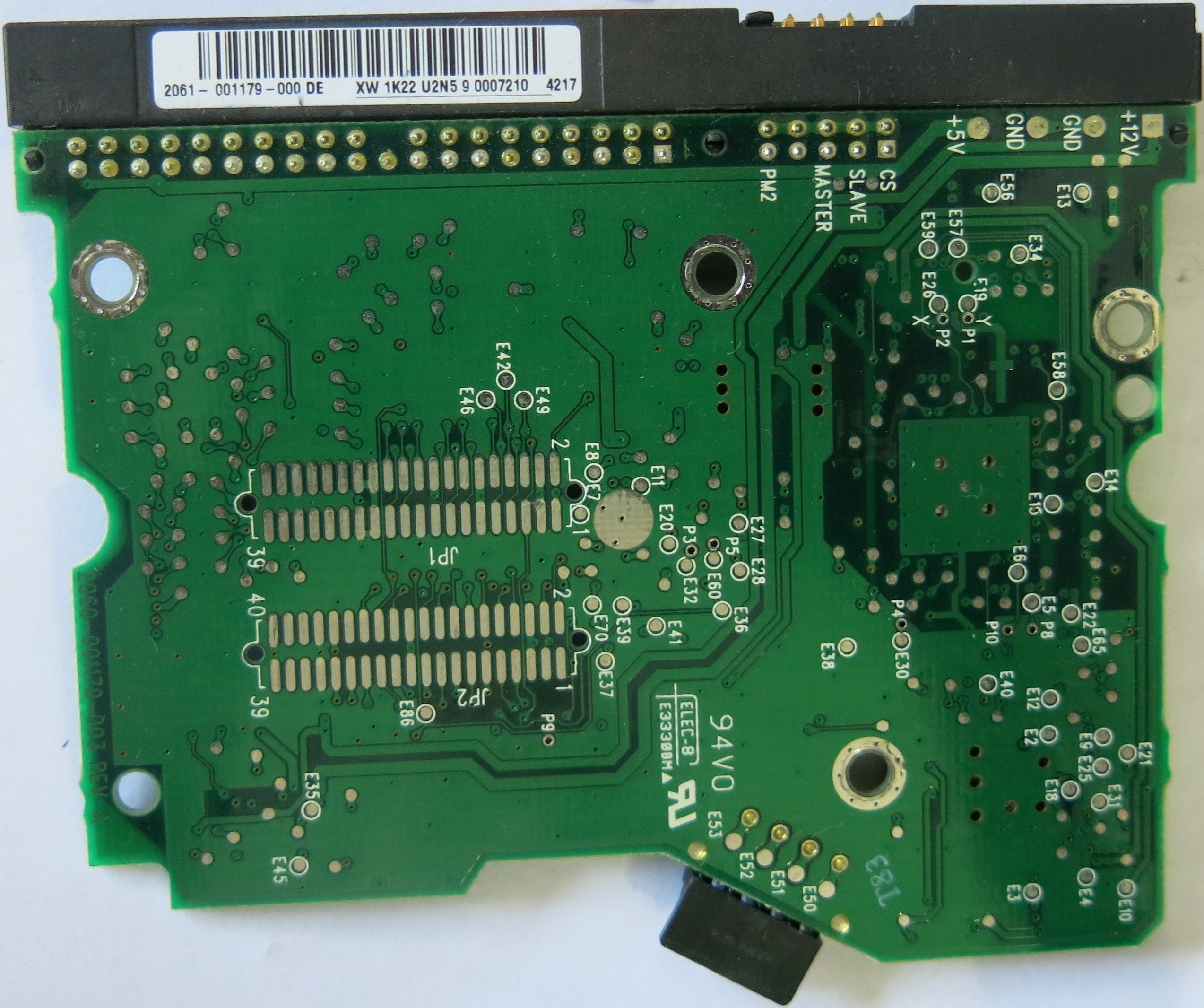 WD2000JB-00EVA0 2060-001179-003 REV A PCB