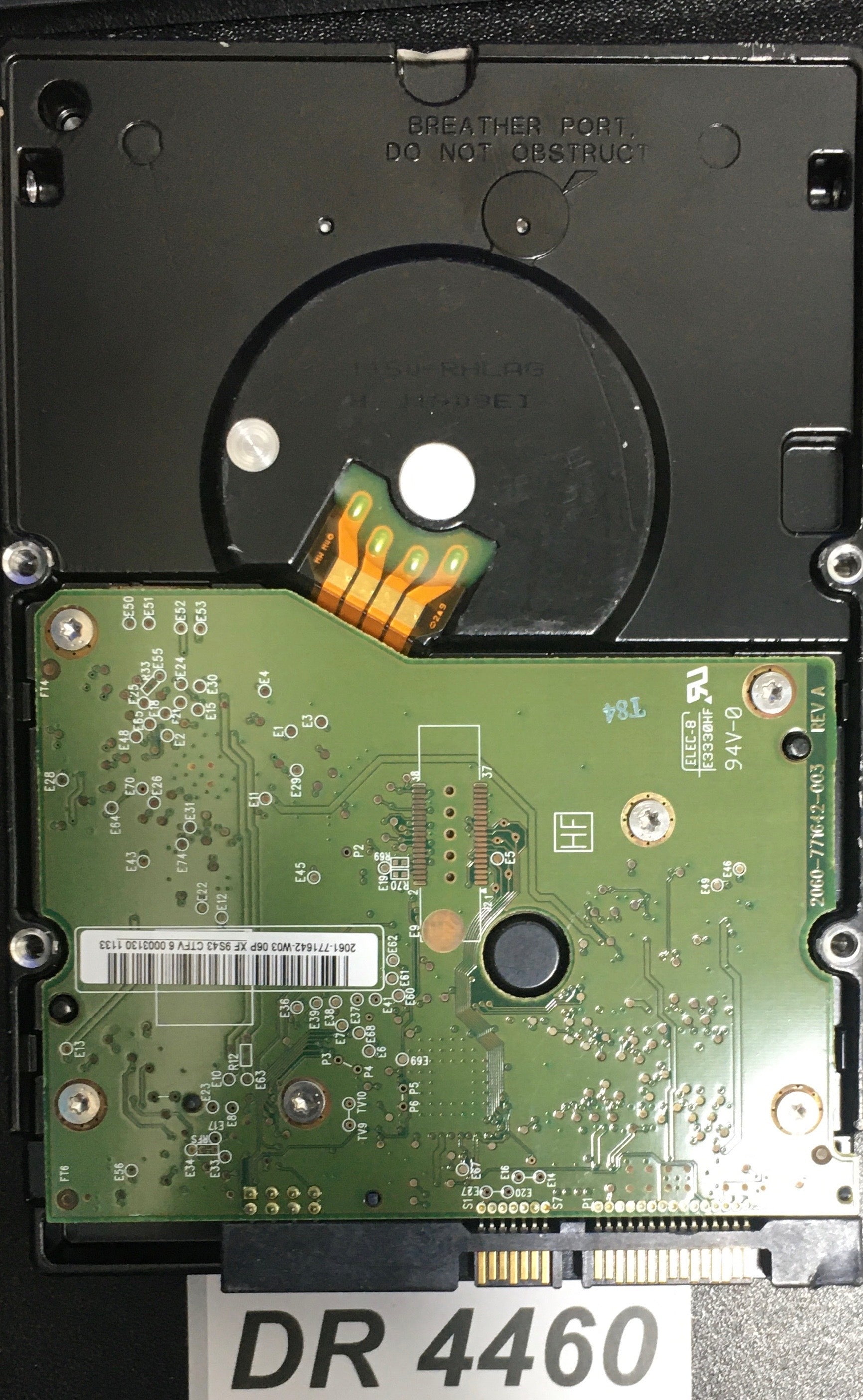 WD2002FYPS-02W3B0   Serial: WCAVY7387841  2000GB 3.5  PCB: 2060-771642-003 REV A