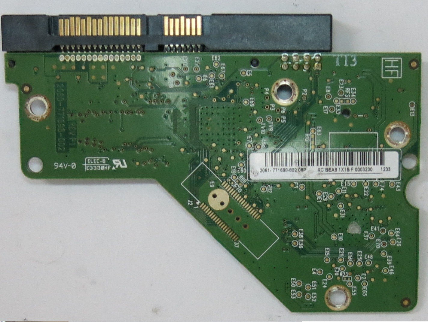 WD20EARX-00PASB0 2060-771698-002 REV A  PCB
