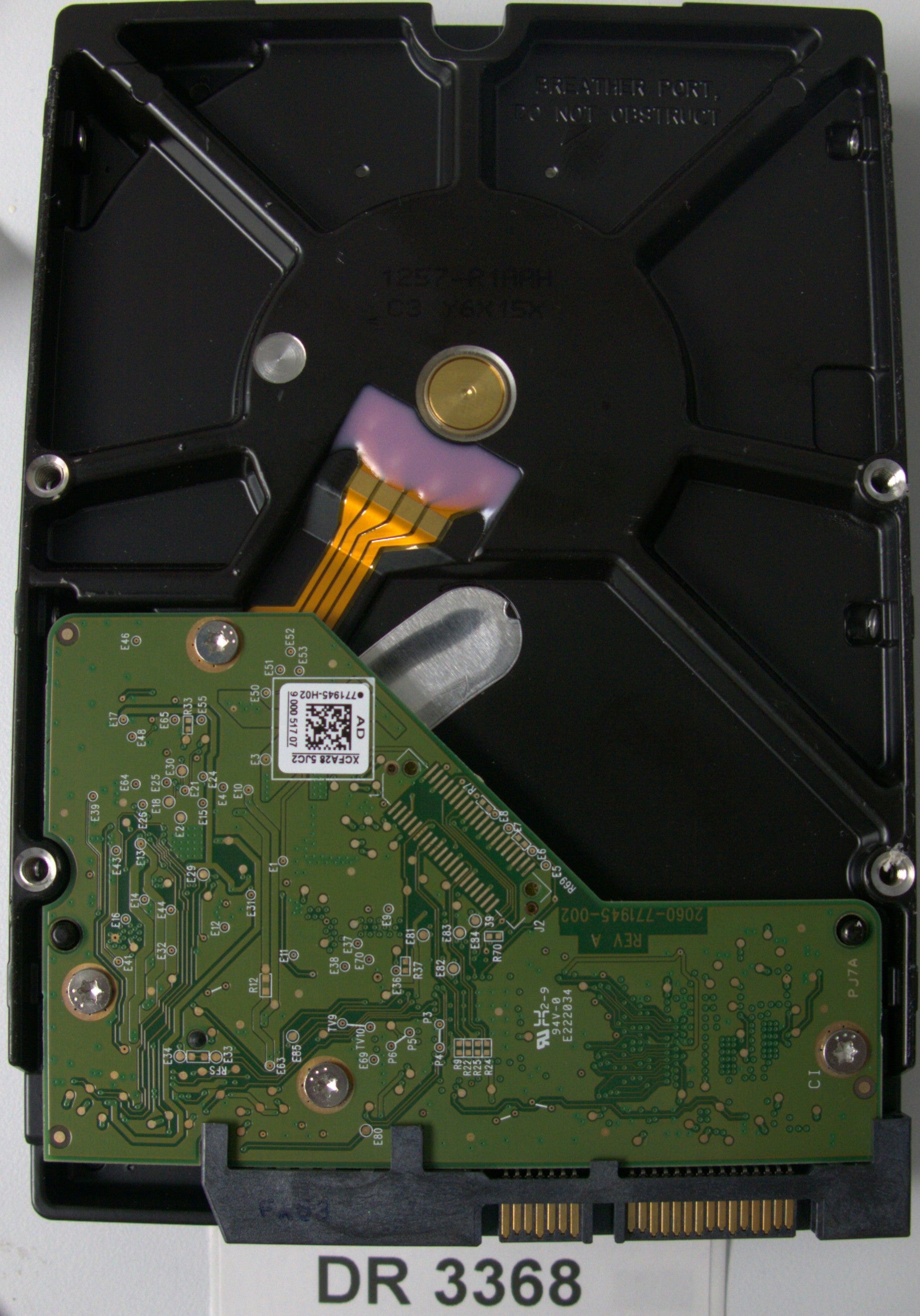 WD20EZRZ-00Z5HB0, DCM: HHRNNT2CAB, 2.0TB 3.5 , PCB 2060-771945-002 REV A