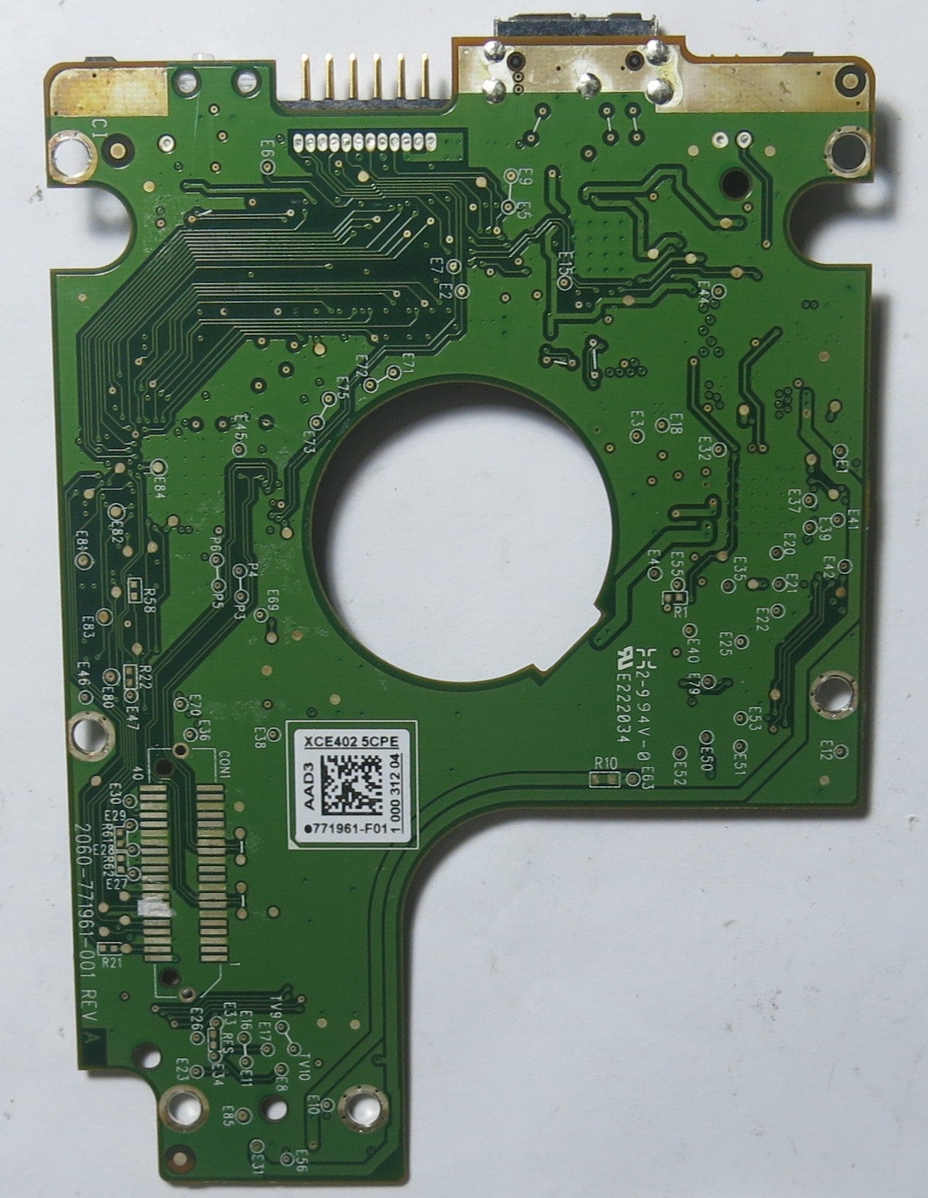 WD20NMVW-11AV3S0 DCM HBMTJBKB 2060-771961-001 REV A PCB