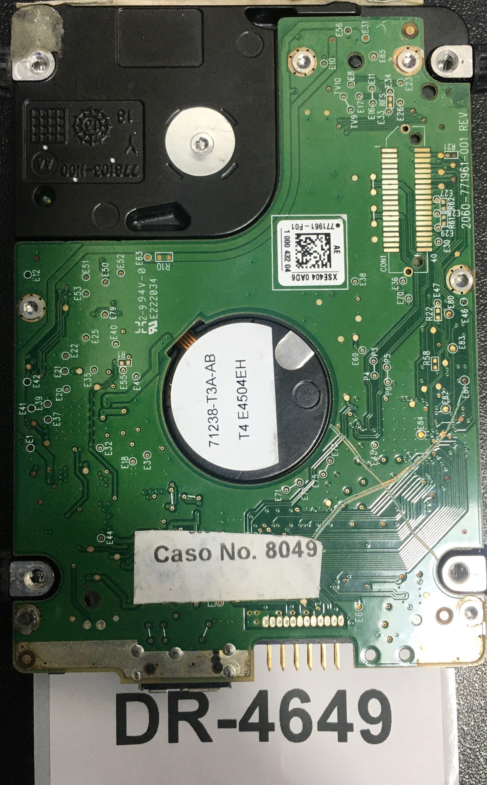 WD20NMVW-59AV3S2,  Serial: WX21A44K4938,  2TB 2.5,  PCB:2060-771961-001- REV A
