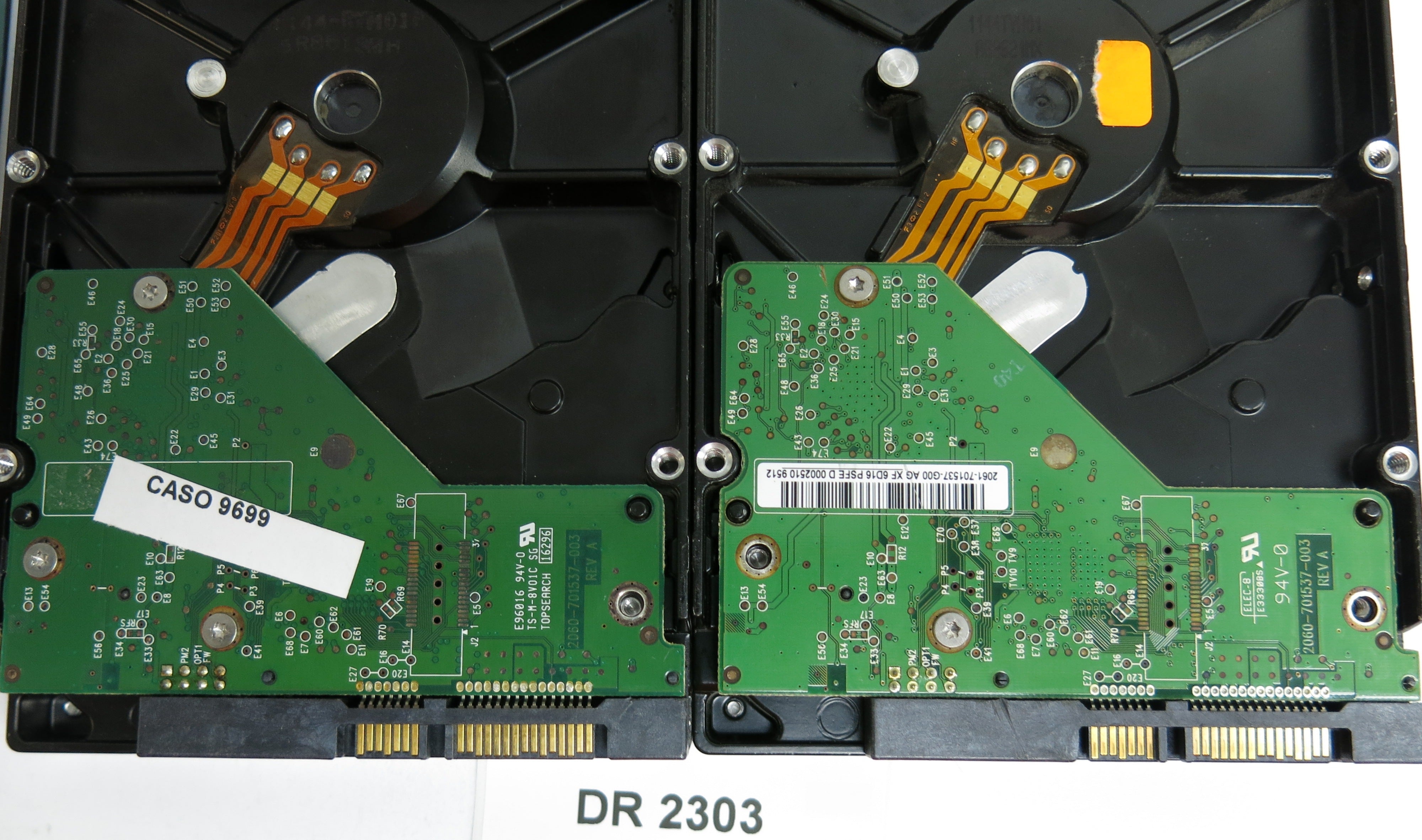 WD2500AAJS-00B4A0, DCM DHRNHTJAHN, 250GB 3.5, PCB 2060-701537-003 REV A
