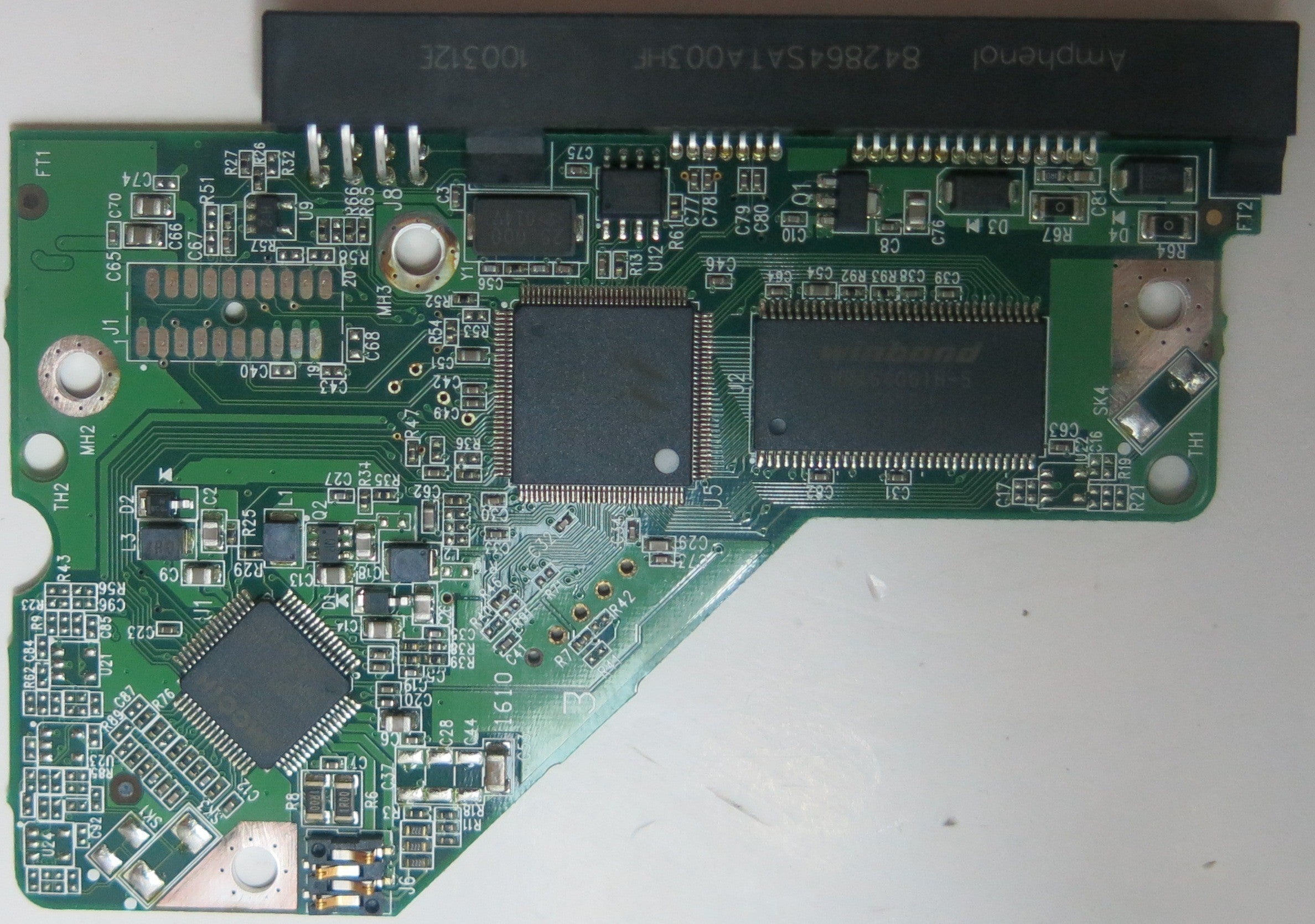 WD2500AAJS-75M0A0, PN , DCM  HHNNHT2CH, 2060-701590-001 REV A  PCB