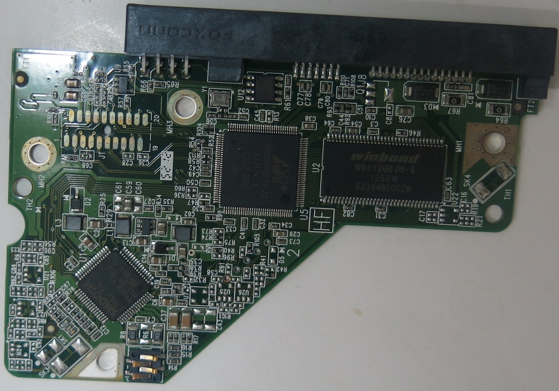 WD2500AAKX-00ERMA0, DCM  HHRCHTJMHB, 2060-771640-003 REV A PCB