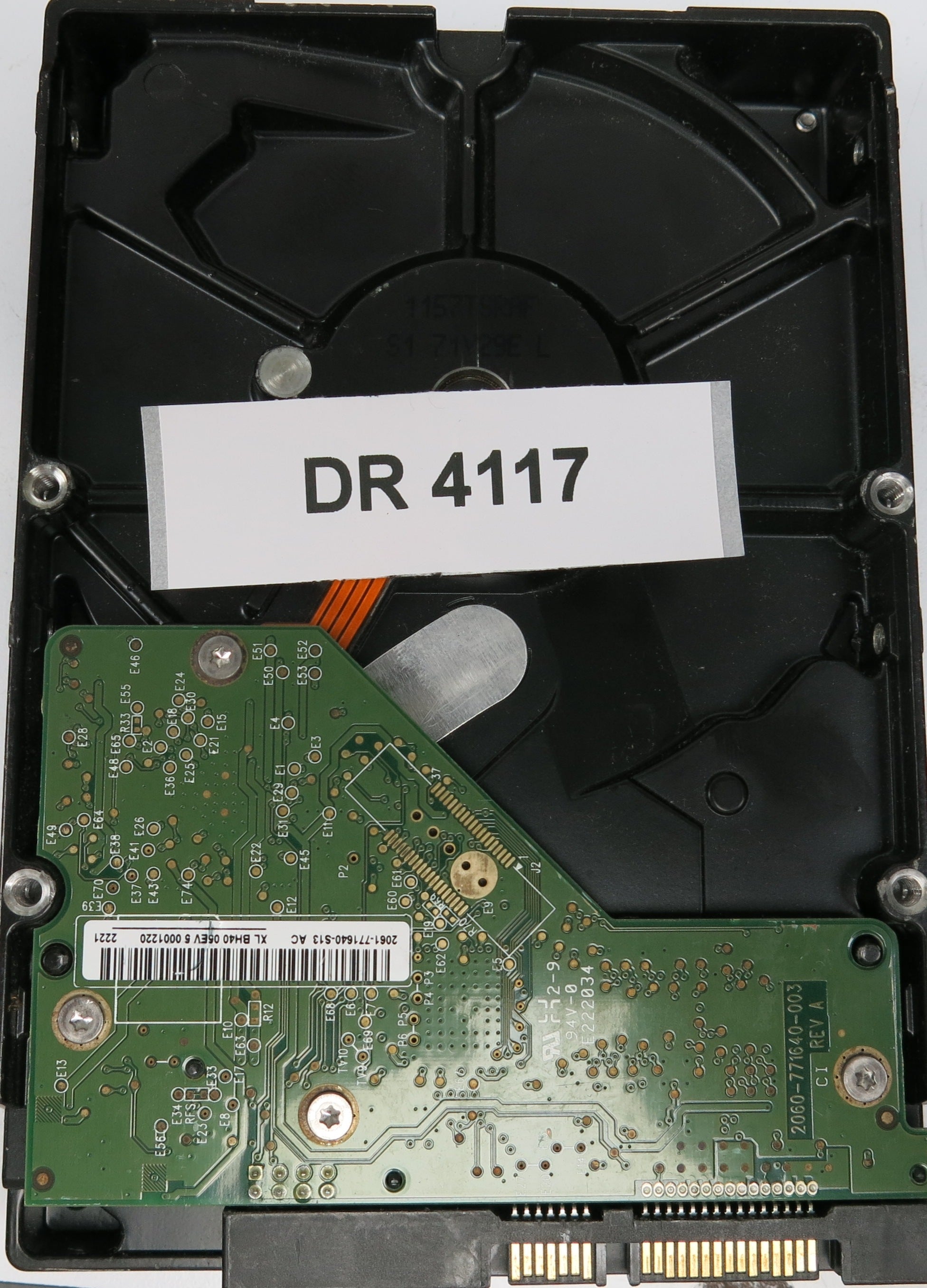 WD2500AAKX-753CA1, DCM: DHNNNT2CH, Serial: WMAYW1451482, 250GB 3.5, PCB 2060-771640-003 REV A