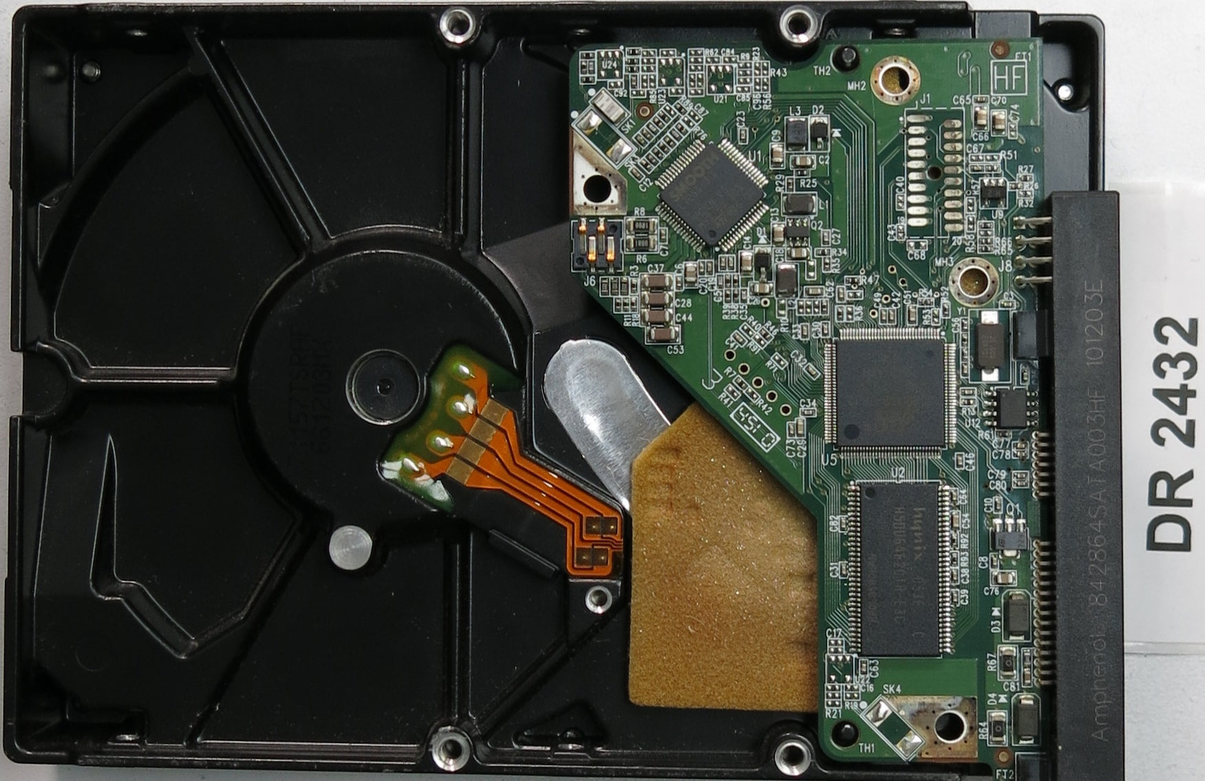 WD2500AVVS-61L2B0, HHRNNTJAEN, 250GB 3.5, PCB 2060-771590-001 REV A