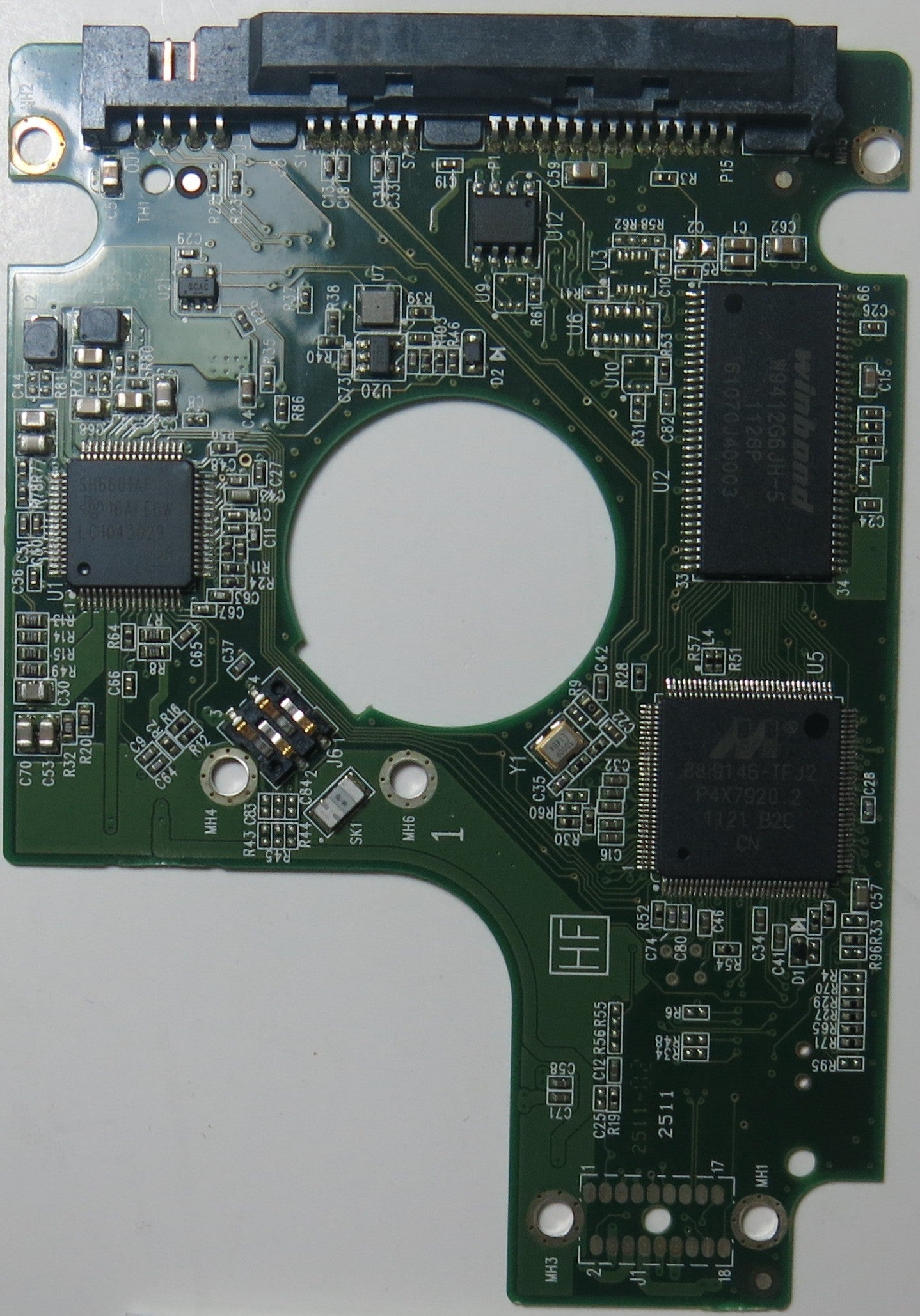 WD2500BEKT-60PVMT0, DCM  HHCTJHK, 2060-771692-006 REV A PCB