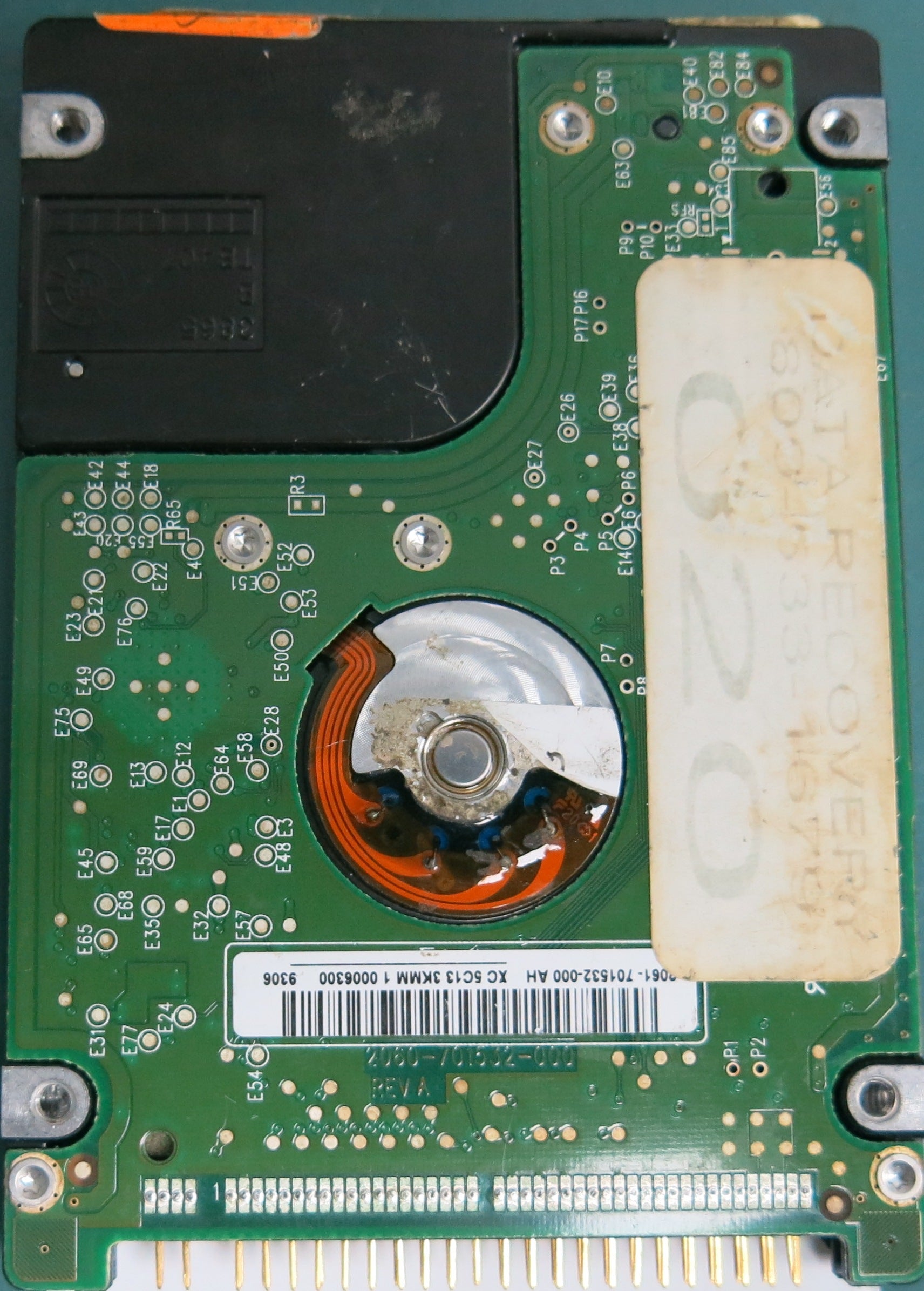 WD2500BEVE-00WZT0, DBCTJBN, WXH109005740, 250GB 2.5, PCB 2060-701532-000 REV A