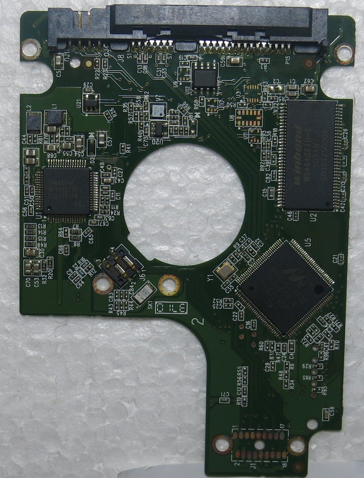 WD2500BEVT-22A23T0 DCM HEBTJHN 2060-771672 004 REV A PCB
