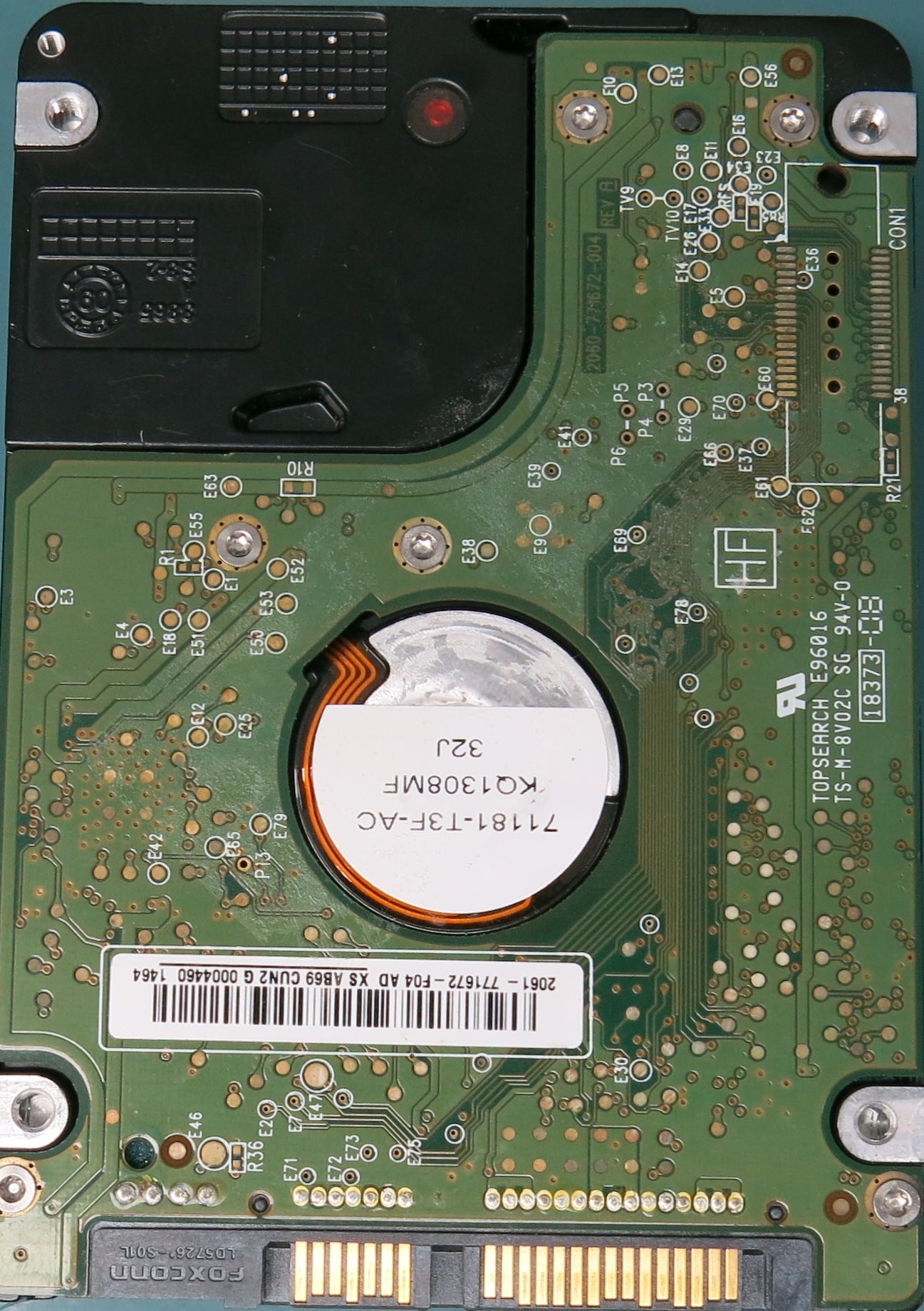 WD2500BEVT-60A23T0, DCM HECTJHB