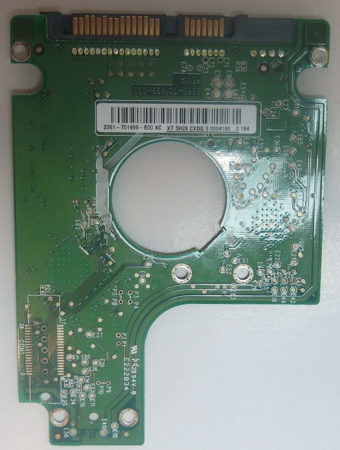 WD2500BEVT-75ZCT2 DCM HHCV2AN 2060-701499-005 REV A PCB