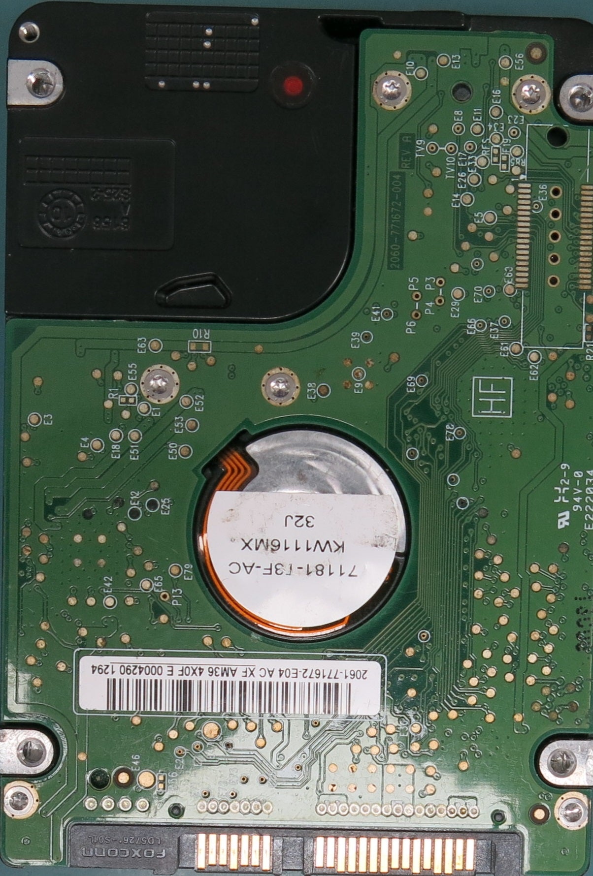 WD2500BPVT-80ZEST0 DCM HEMTJHNB 250GB 2.5