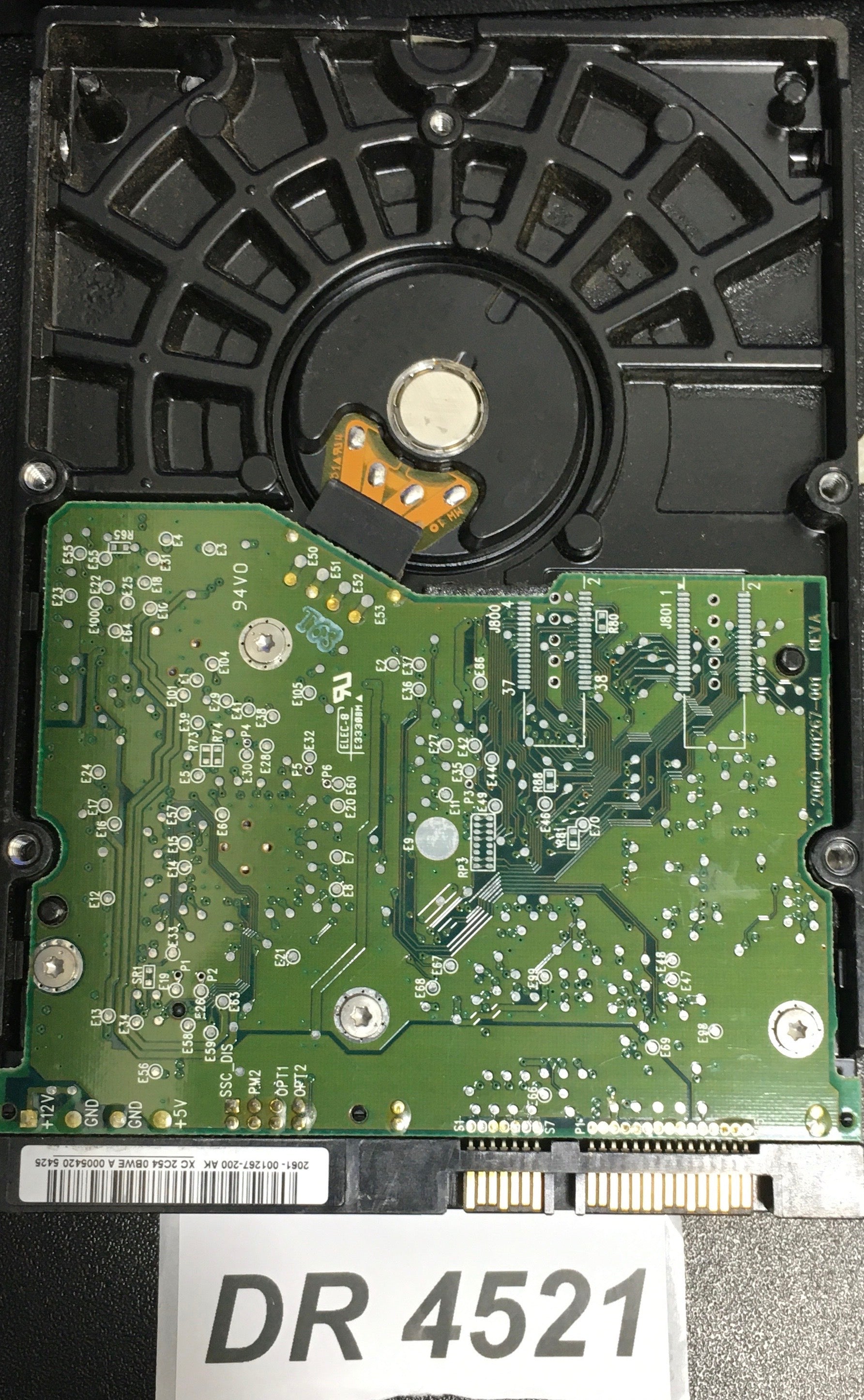 WD2500JD-57HBB1  Serial:WCAL74453976  250GB 3.5  PCB: 2060-001267-001 REV A